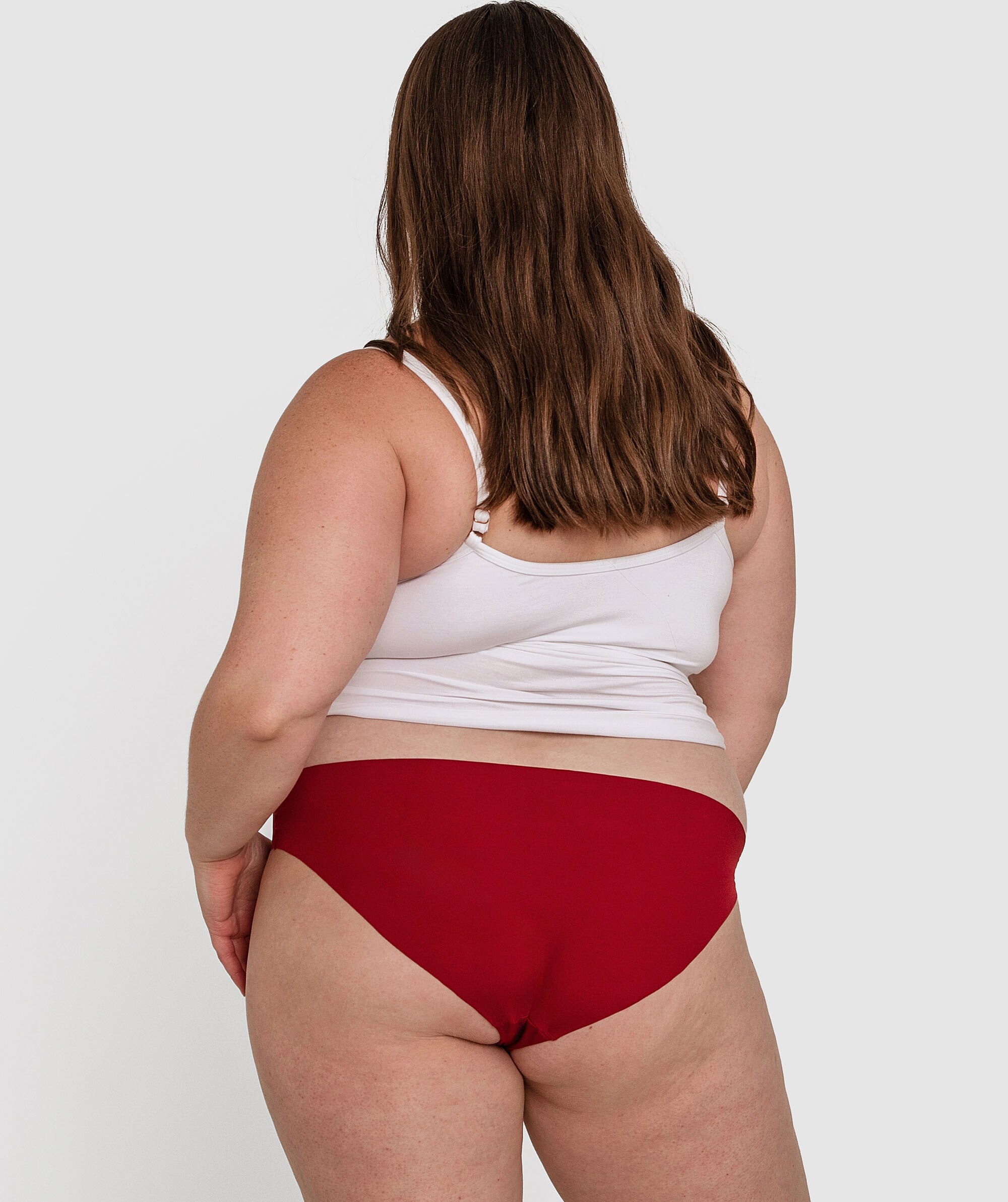 Smooth Comfort Bikini Brief - Dark Red