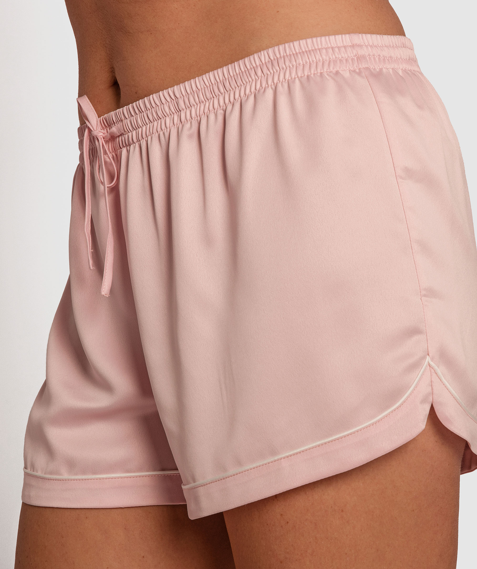 Liquid Satin Shorts - Pink