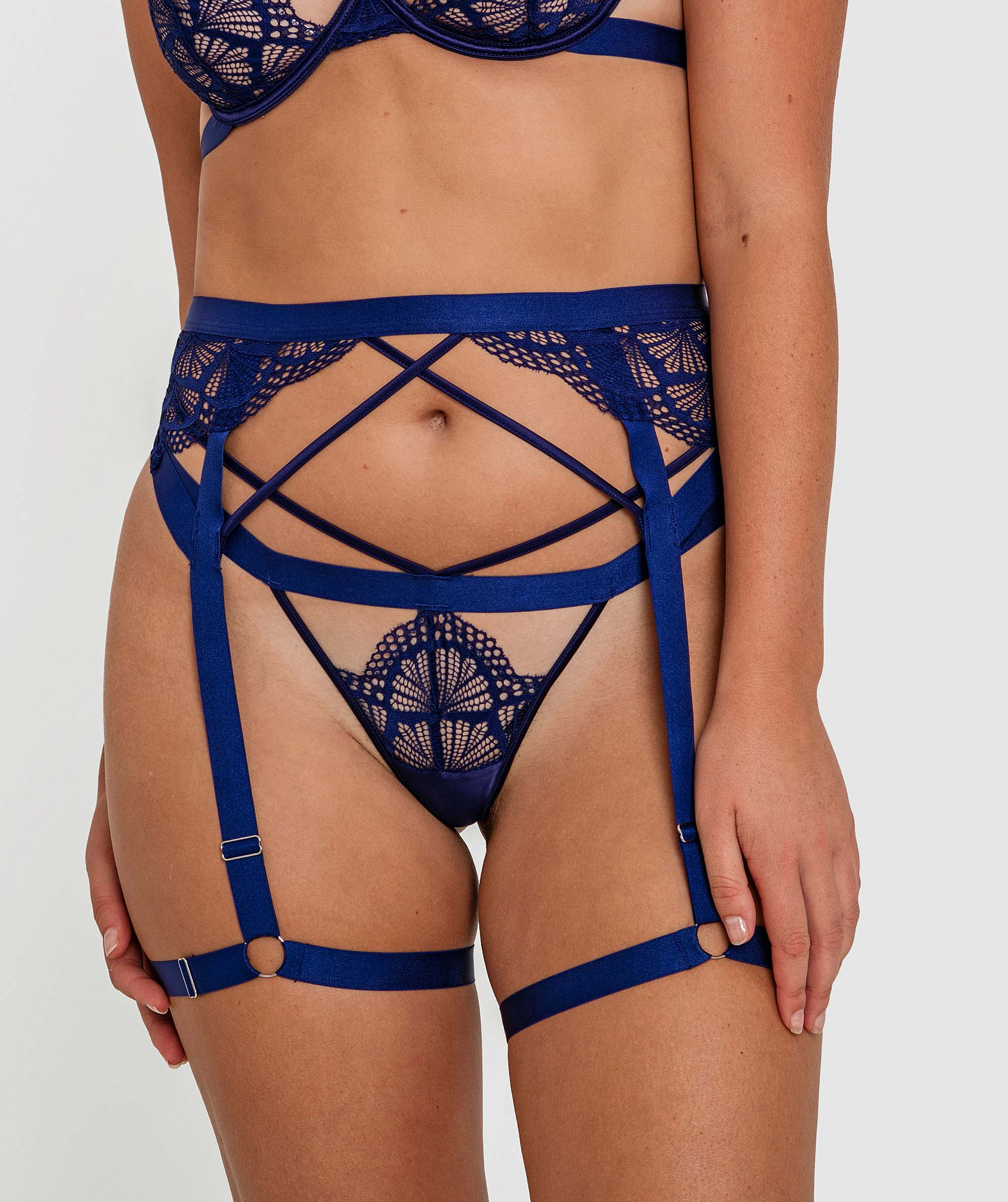 Night Games Sanaz Suspender - Navy