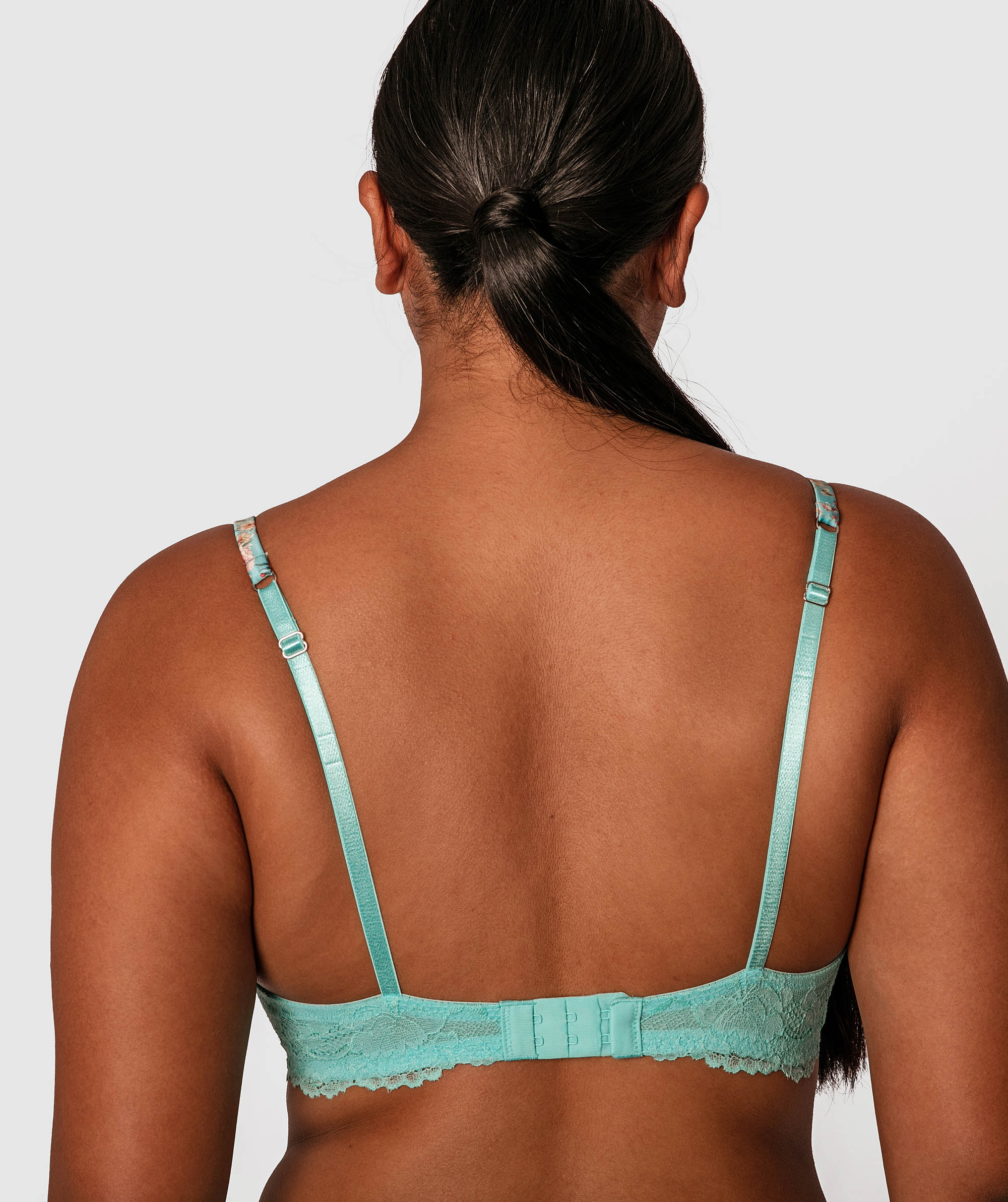 Bethany Underwire Bra - Aqua