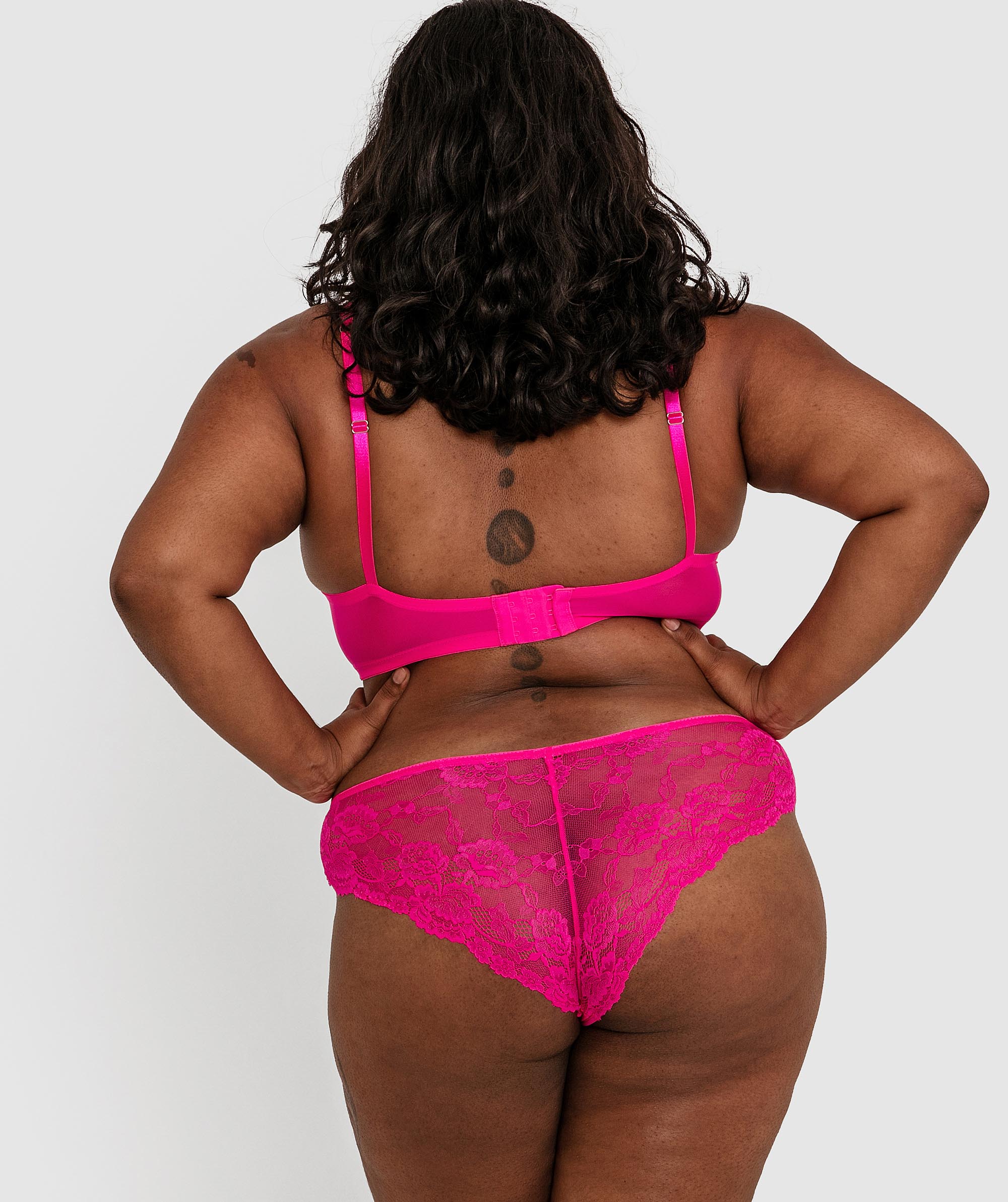 Bethany Brazilian Knicker - Pink