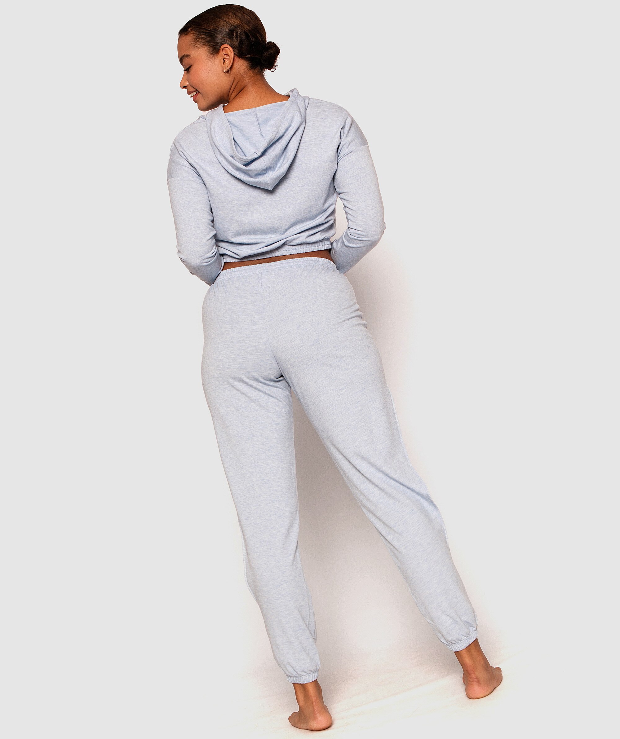 Barre Side Cut Out Jogger Pants - Light 