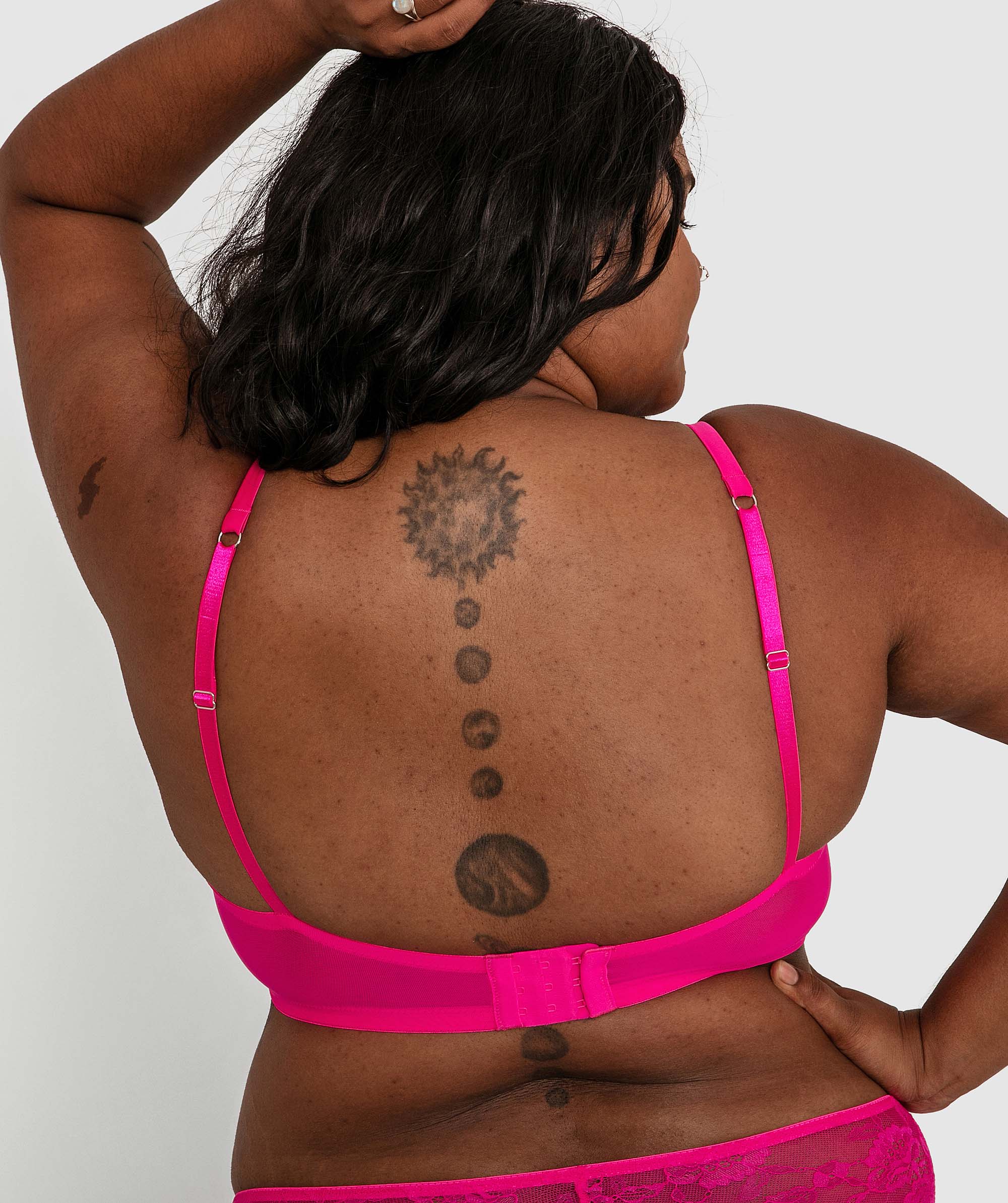 Bethany Push Up Bra - Pink