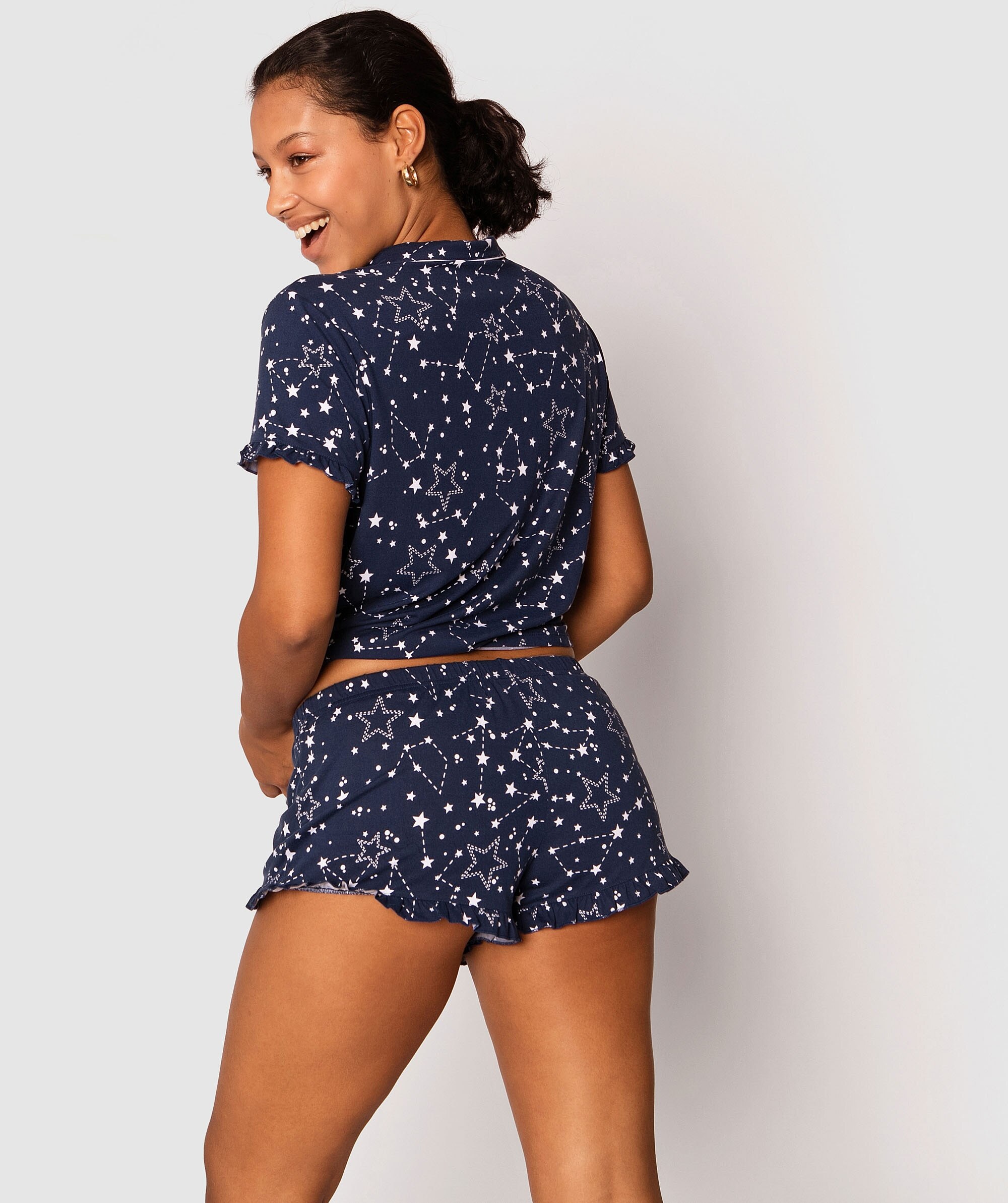 Cosmic Star Frill Shorts - Print 