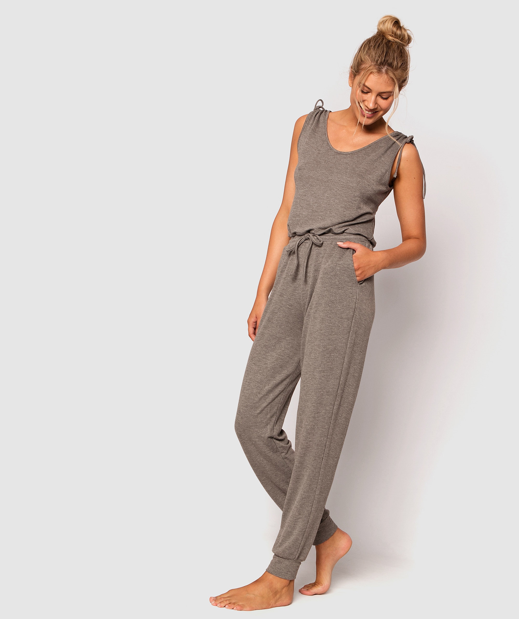 Style By Day Jumpsuit - Dark Grey 