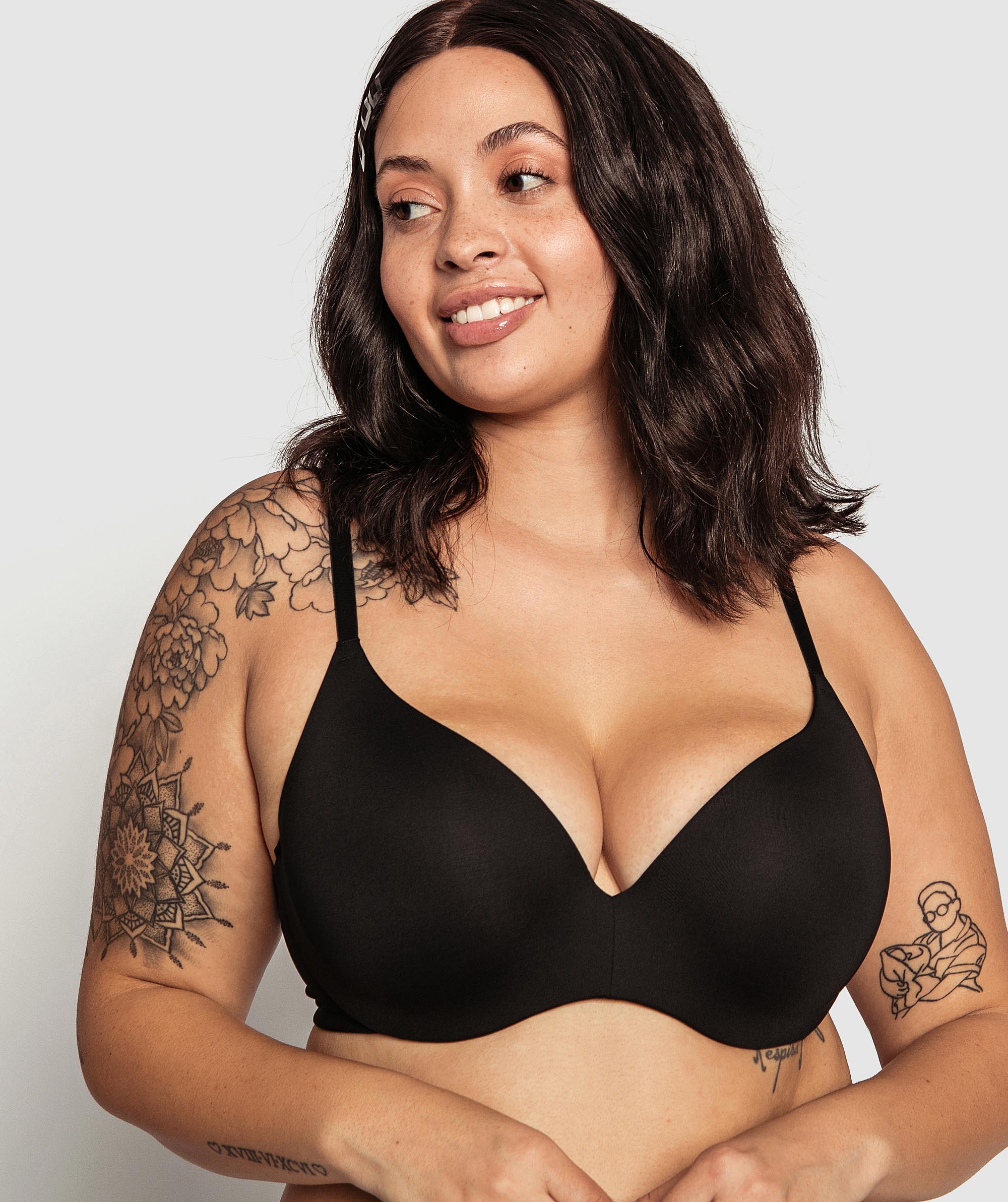 My Every Day Push Up Bra - Black