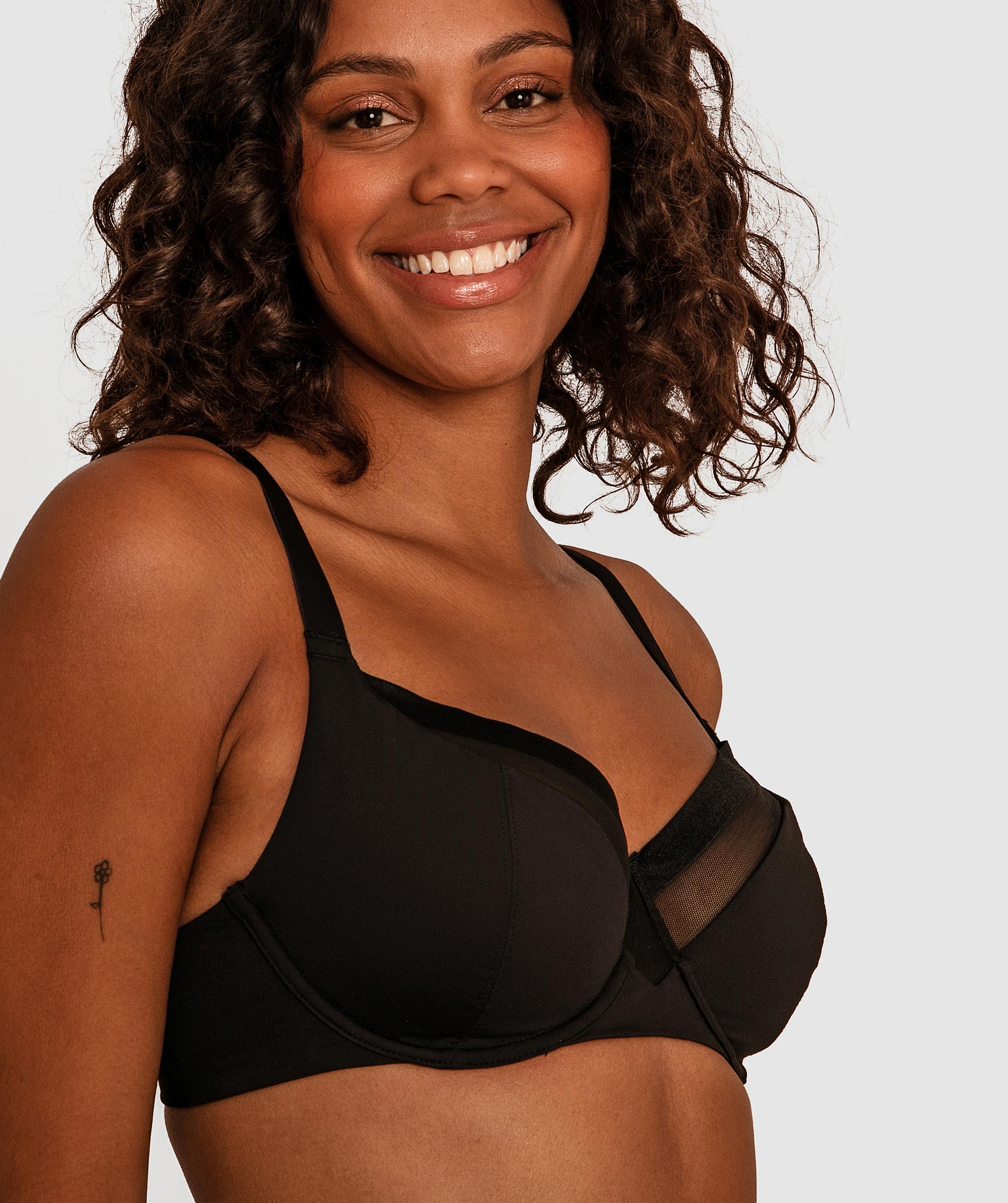 My Every Day Full Cup Underwire Bra - Black