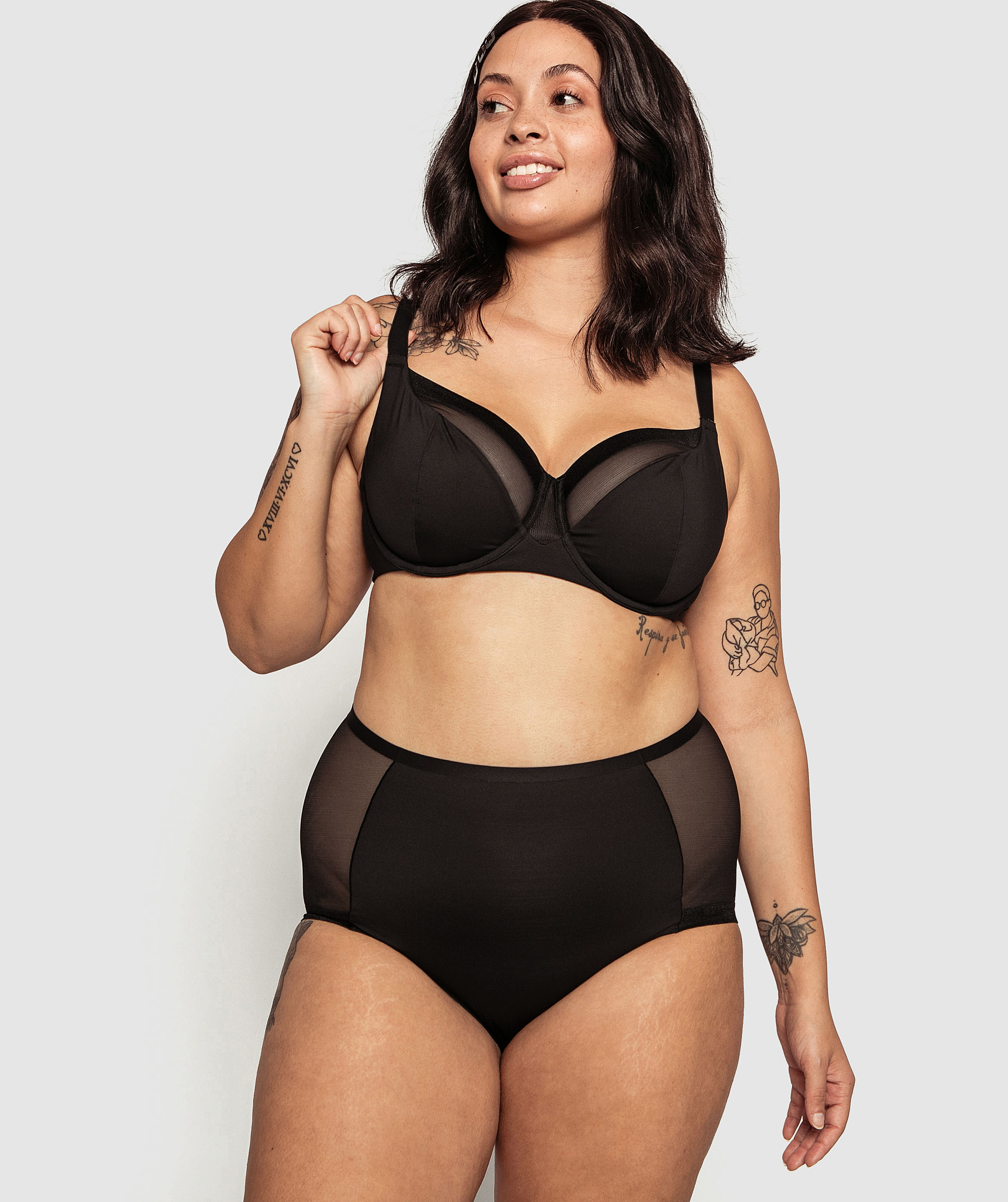 My Every Day Full Cup Underwire Bra - Black