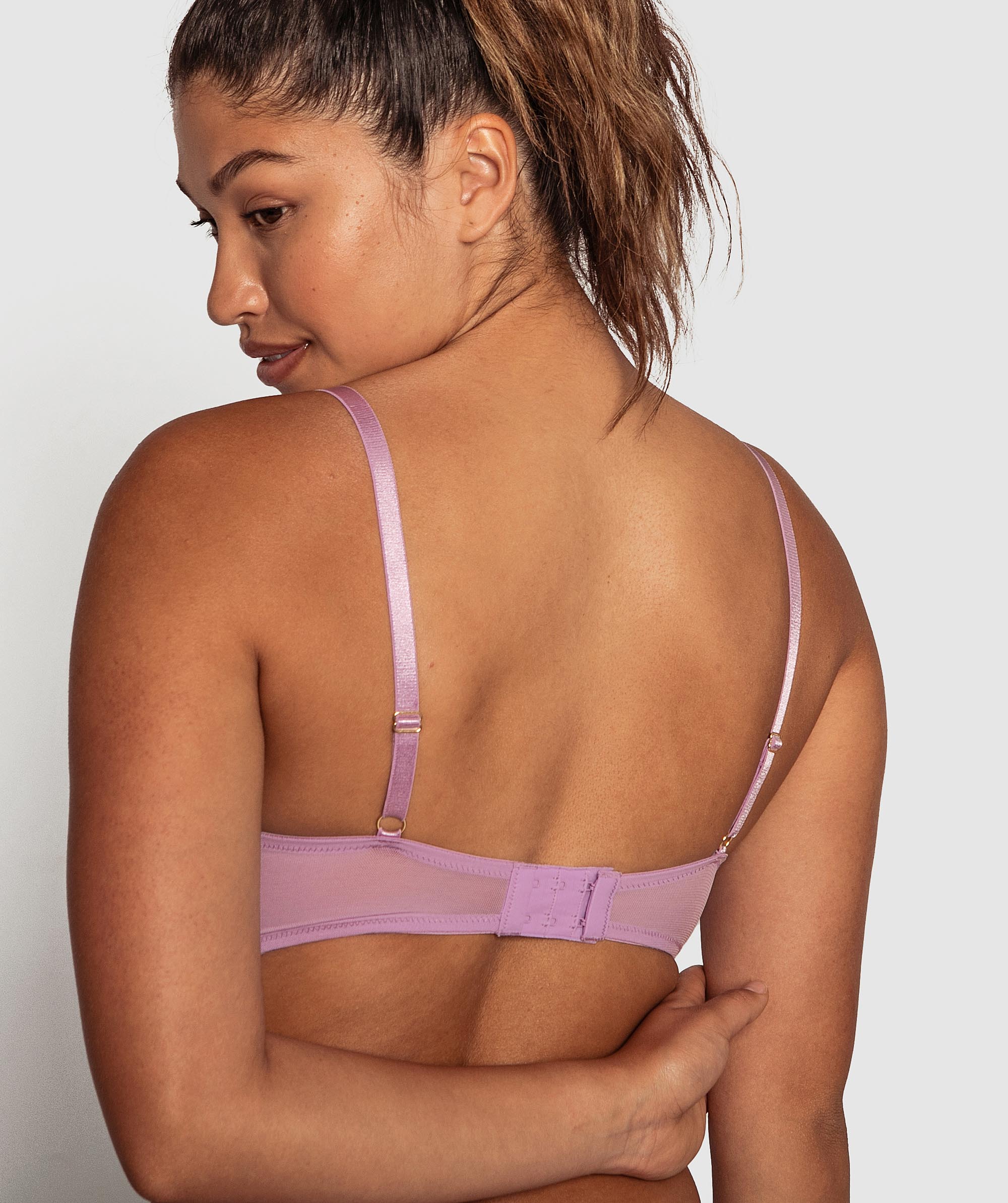 Vamp After The Storm Push Up Bra- Lilac