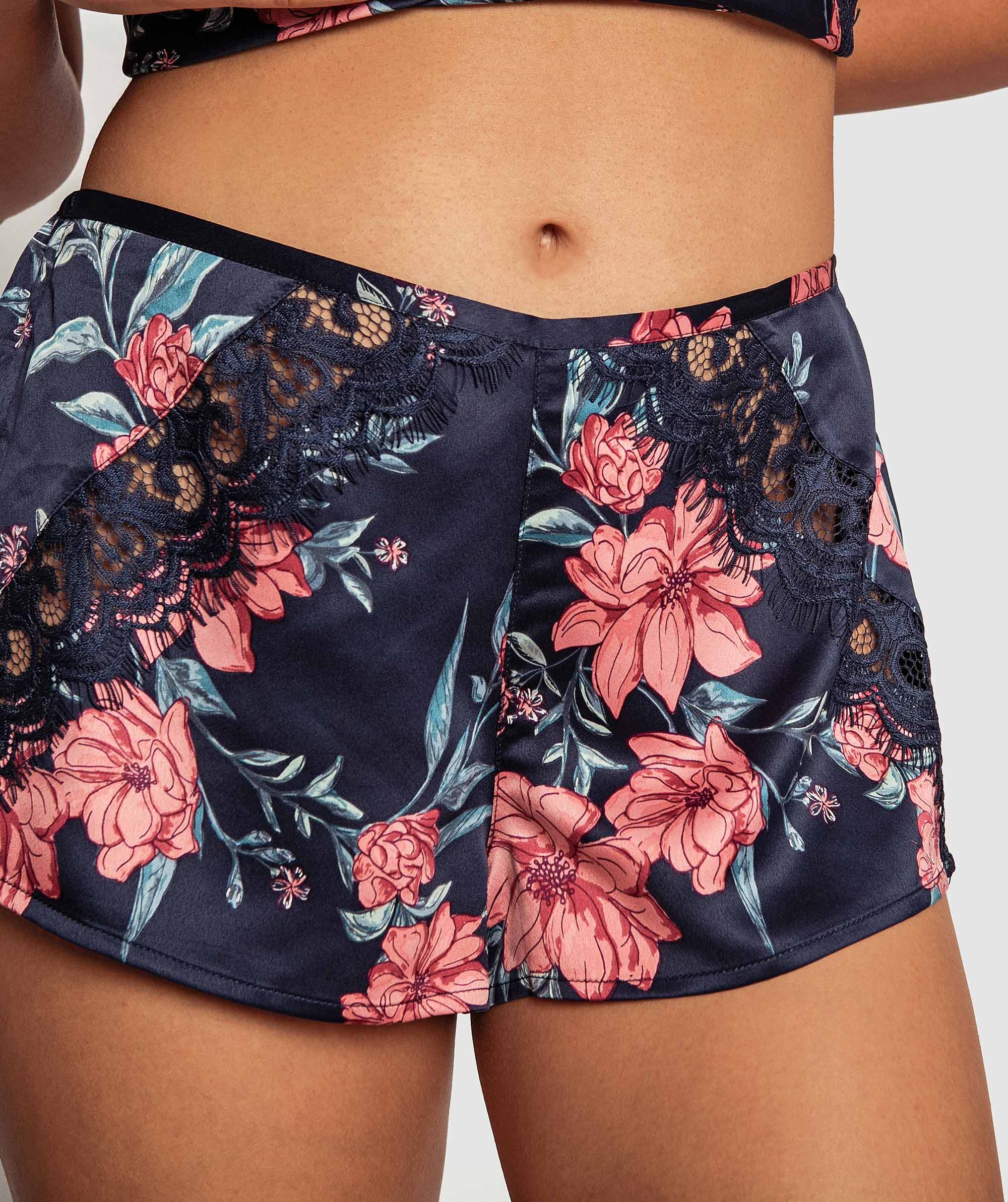 Amour Lace Shorts - Floral Print