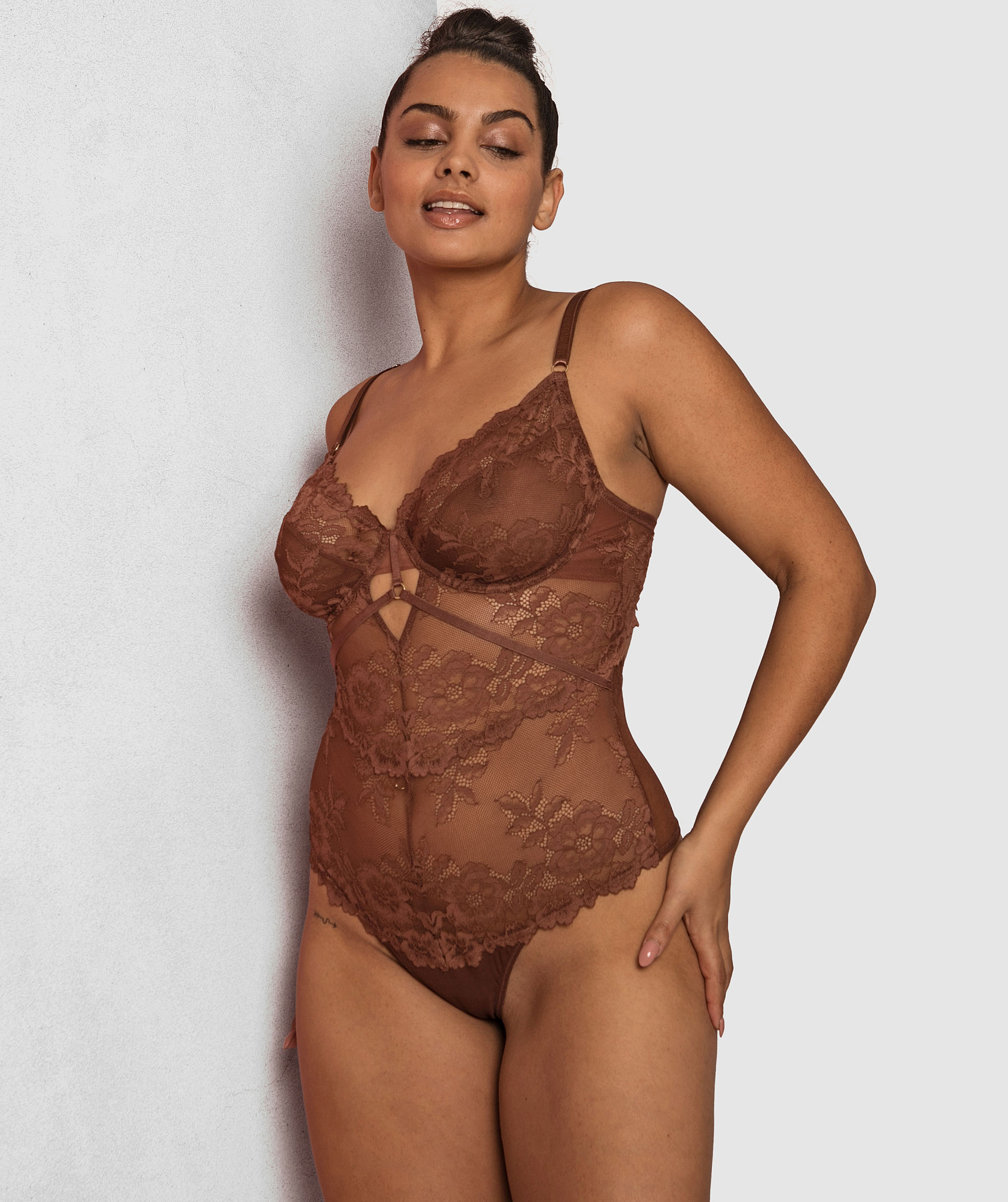 Night Games Sublime Soft Cup Bodysuit - Nude 5
