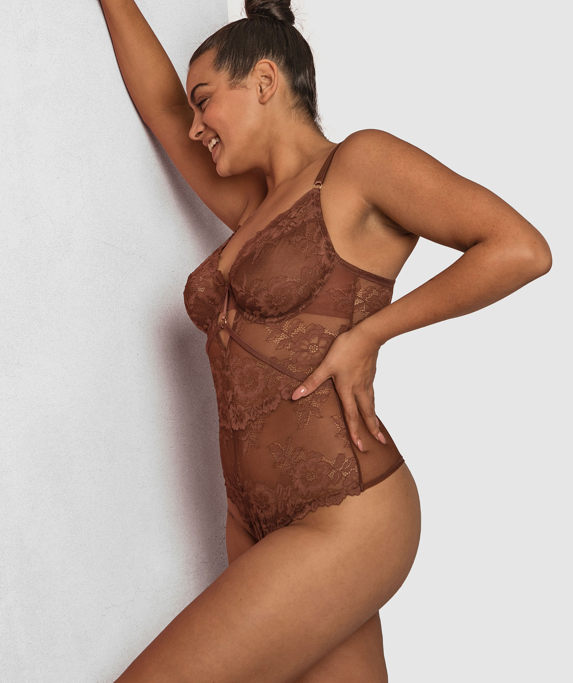Night Games Sublime Soft Cup Bodysuit - Nude 5