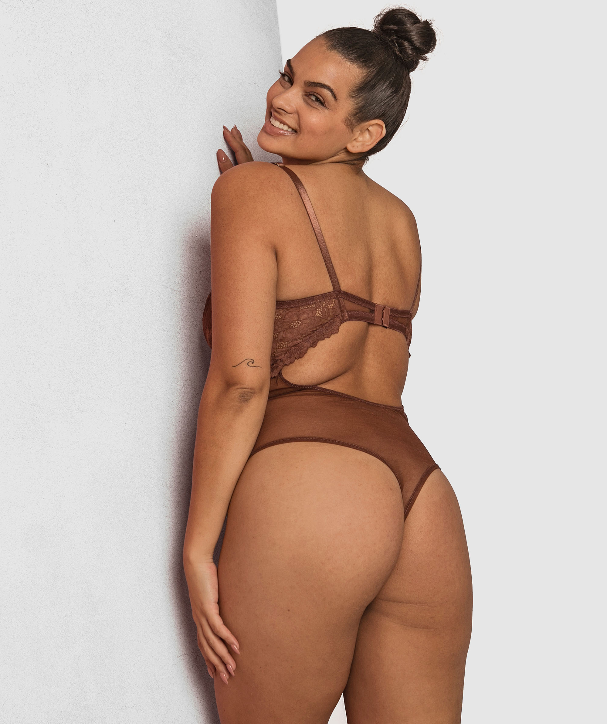 Night Games Sublime Soft Cup Bodysuit - Nude 5