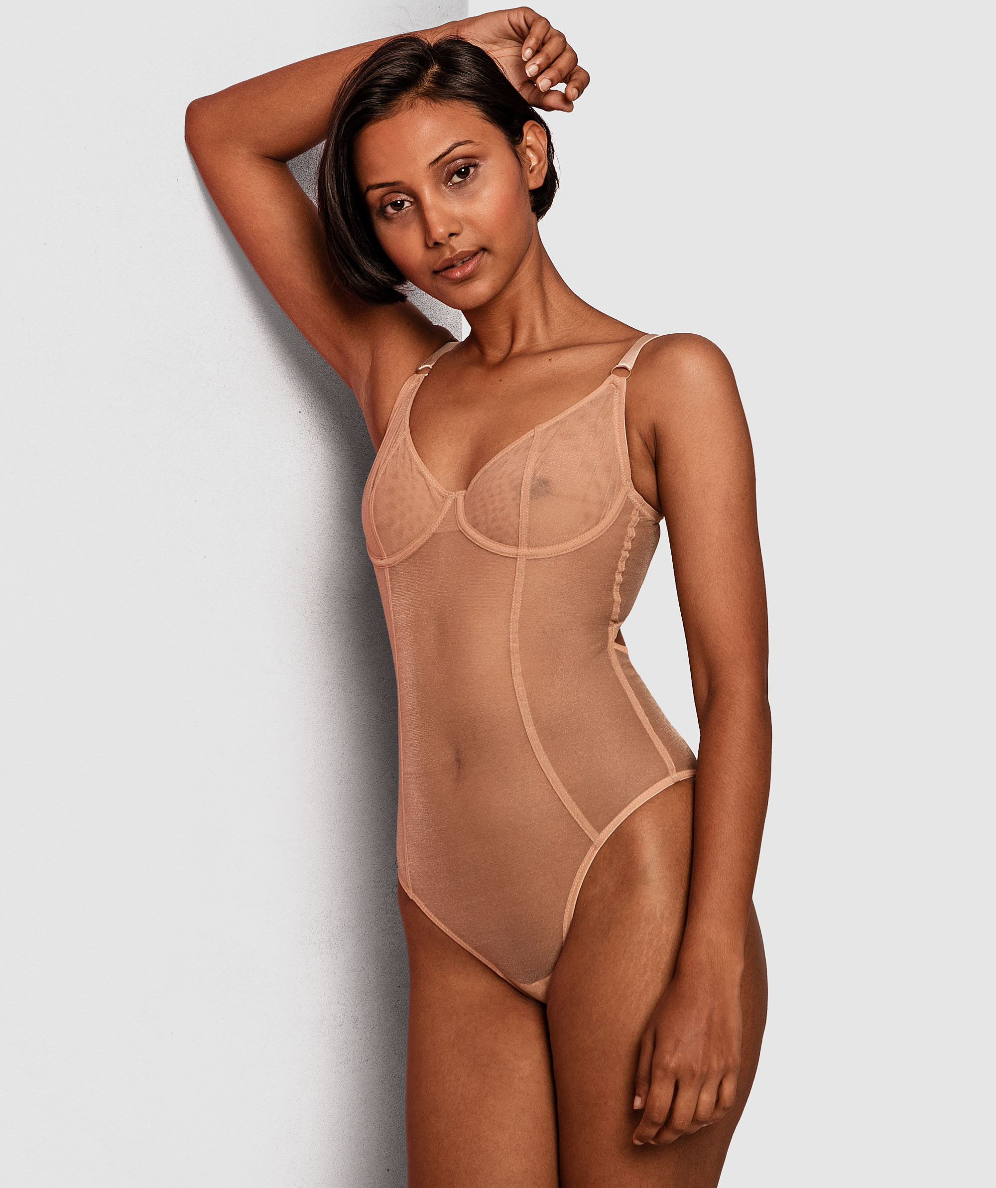 Night Games Beyond Basics Bodysuit - Nude 3