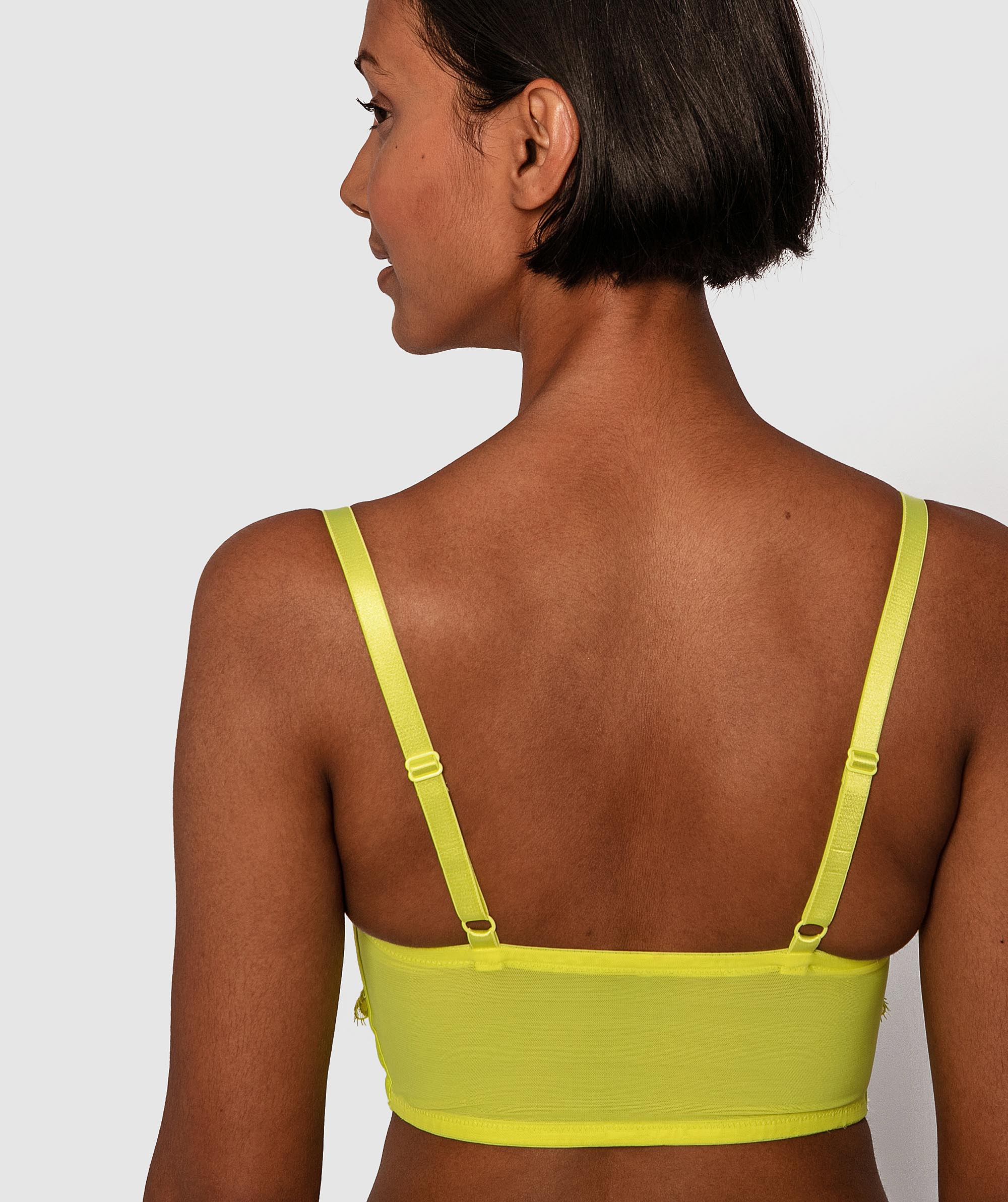 Vamp Rise and Shine Push Up Bra - Chartreuse 