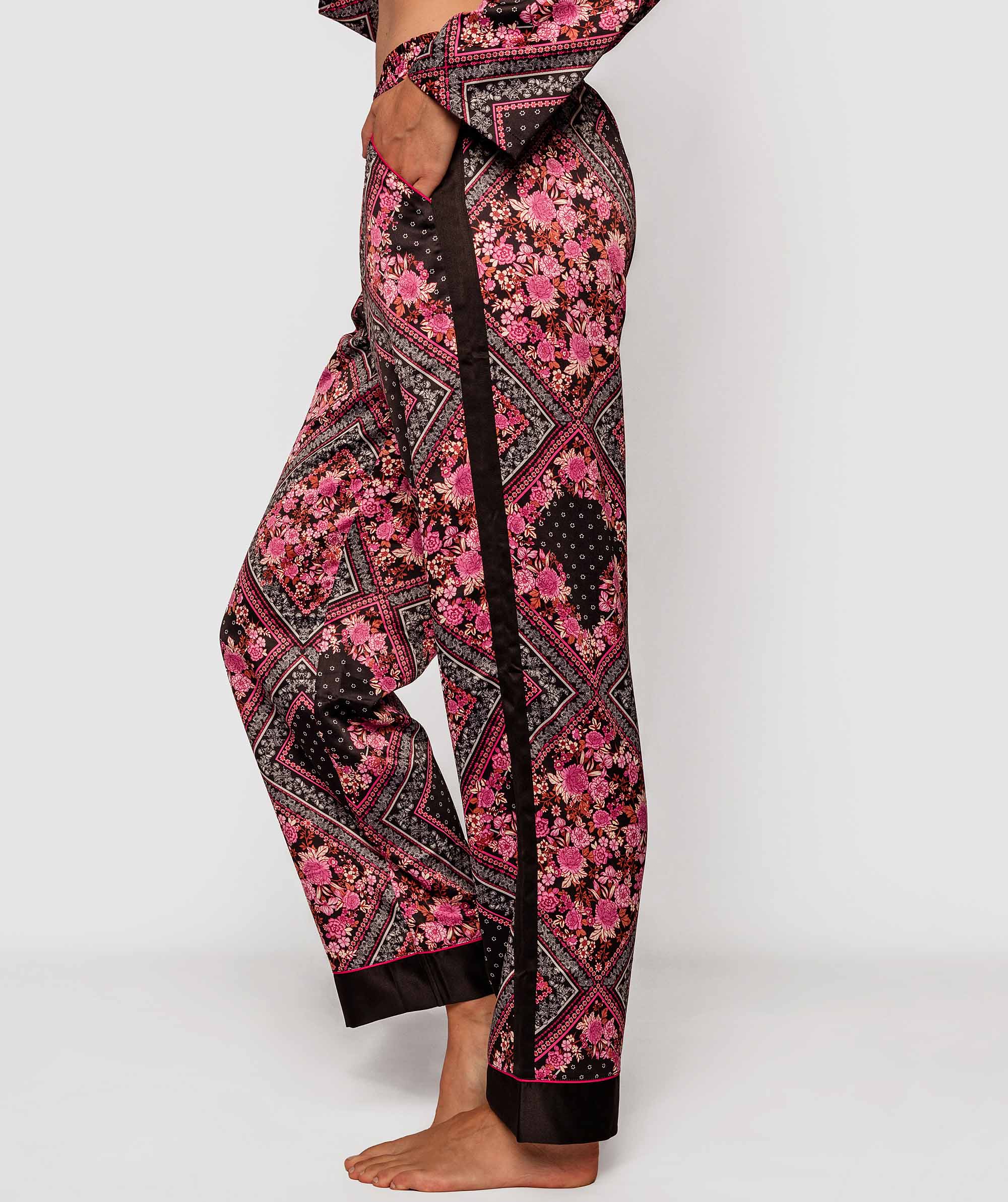 Lorna Print Long Pants - Print Paisley 