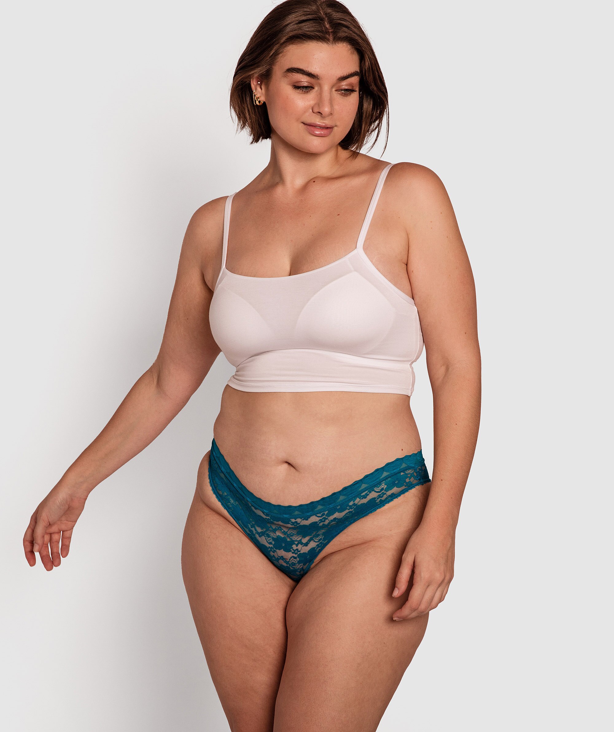 Darling Brazilian Knicker - Blue