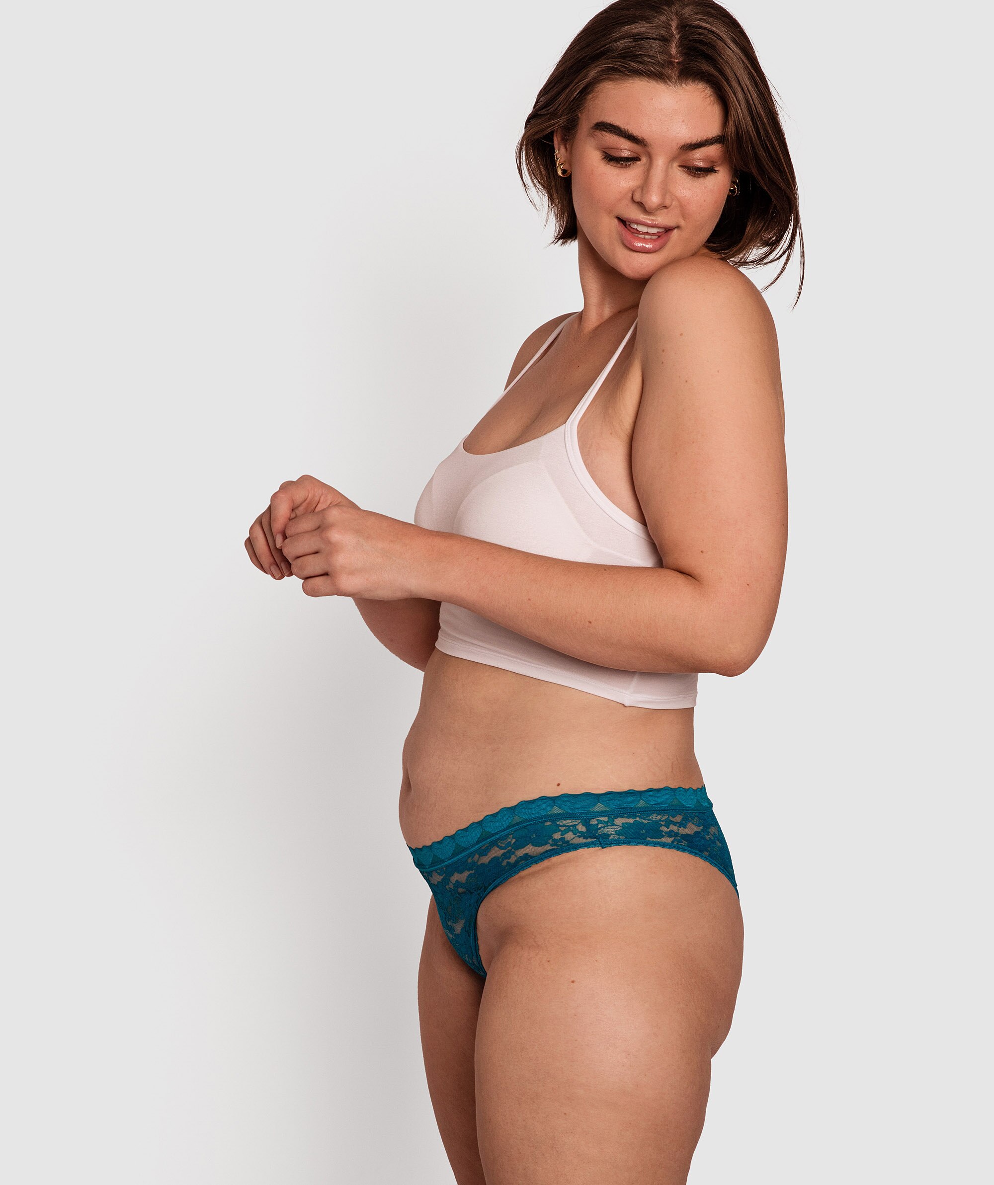 Darling Brazilian Knicker - Blue