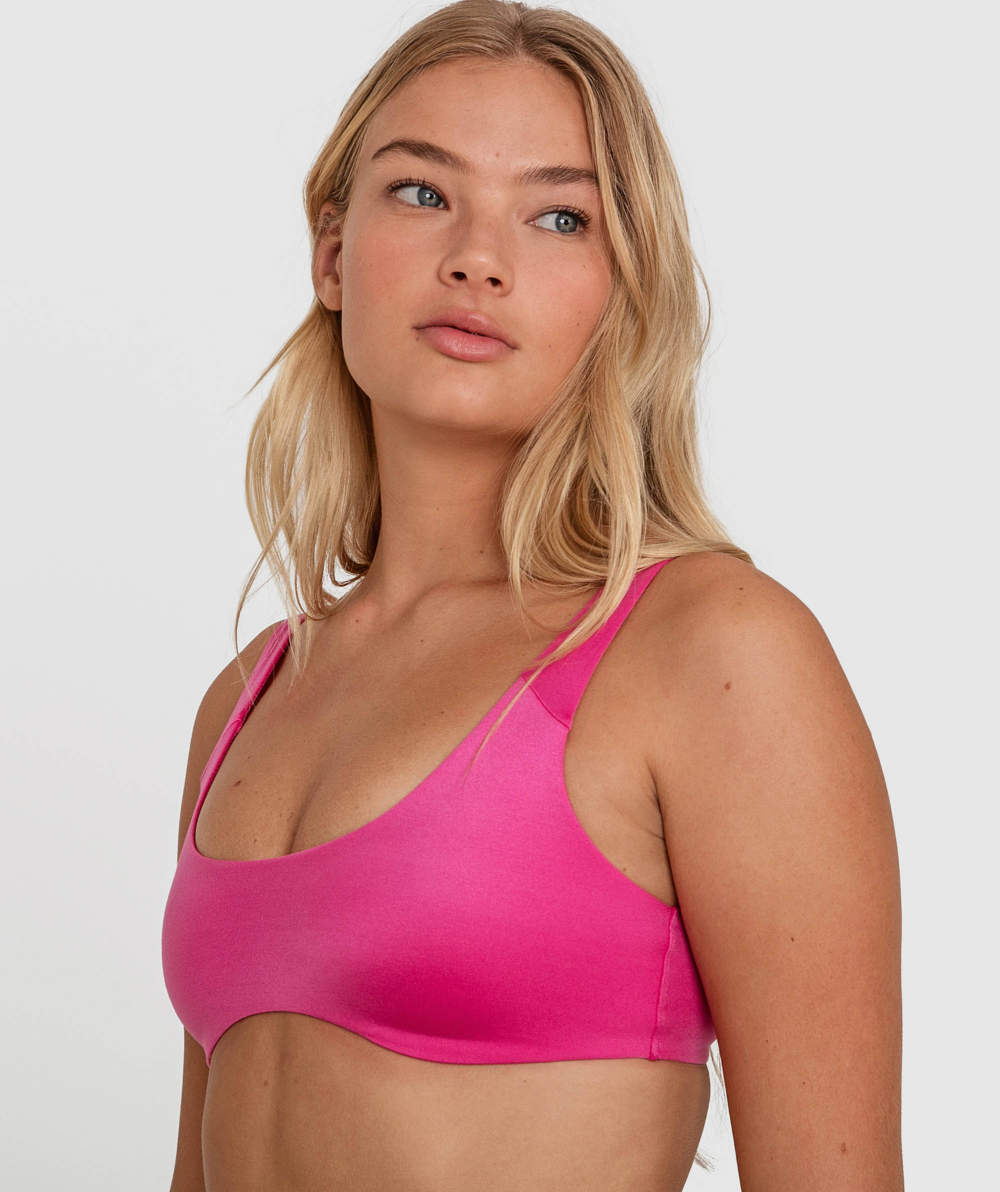 Planet Bliss Crop Top - Fuchsia Pink