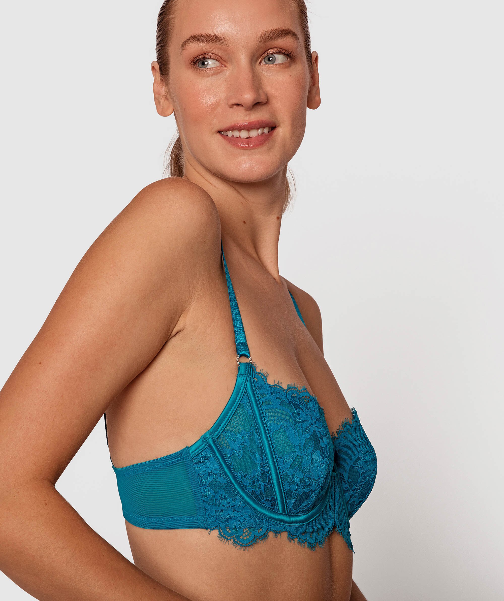 Flex Forward Underwire Bra - Teal