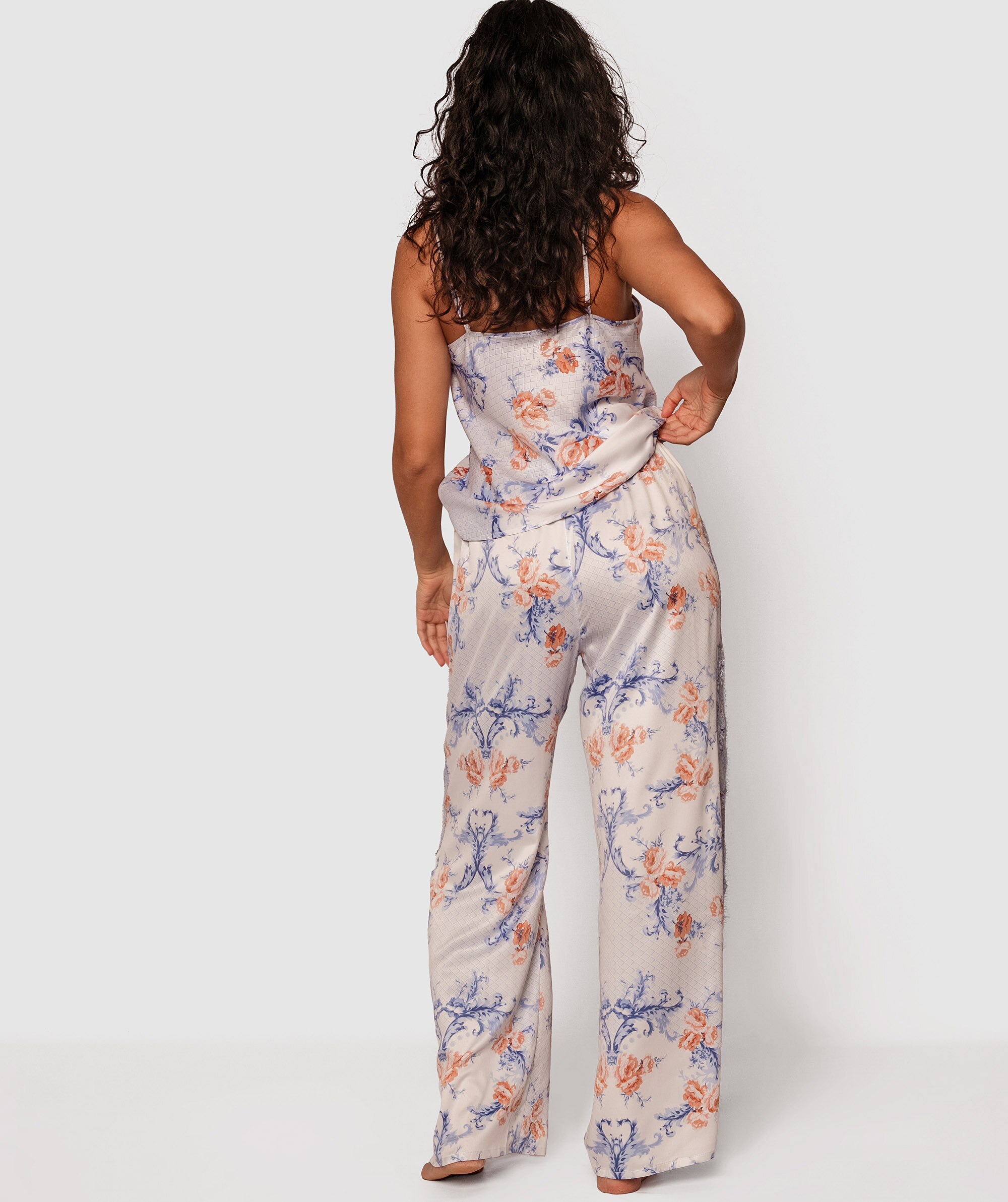 Regency Print Long Pants - Floral Print