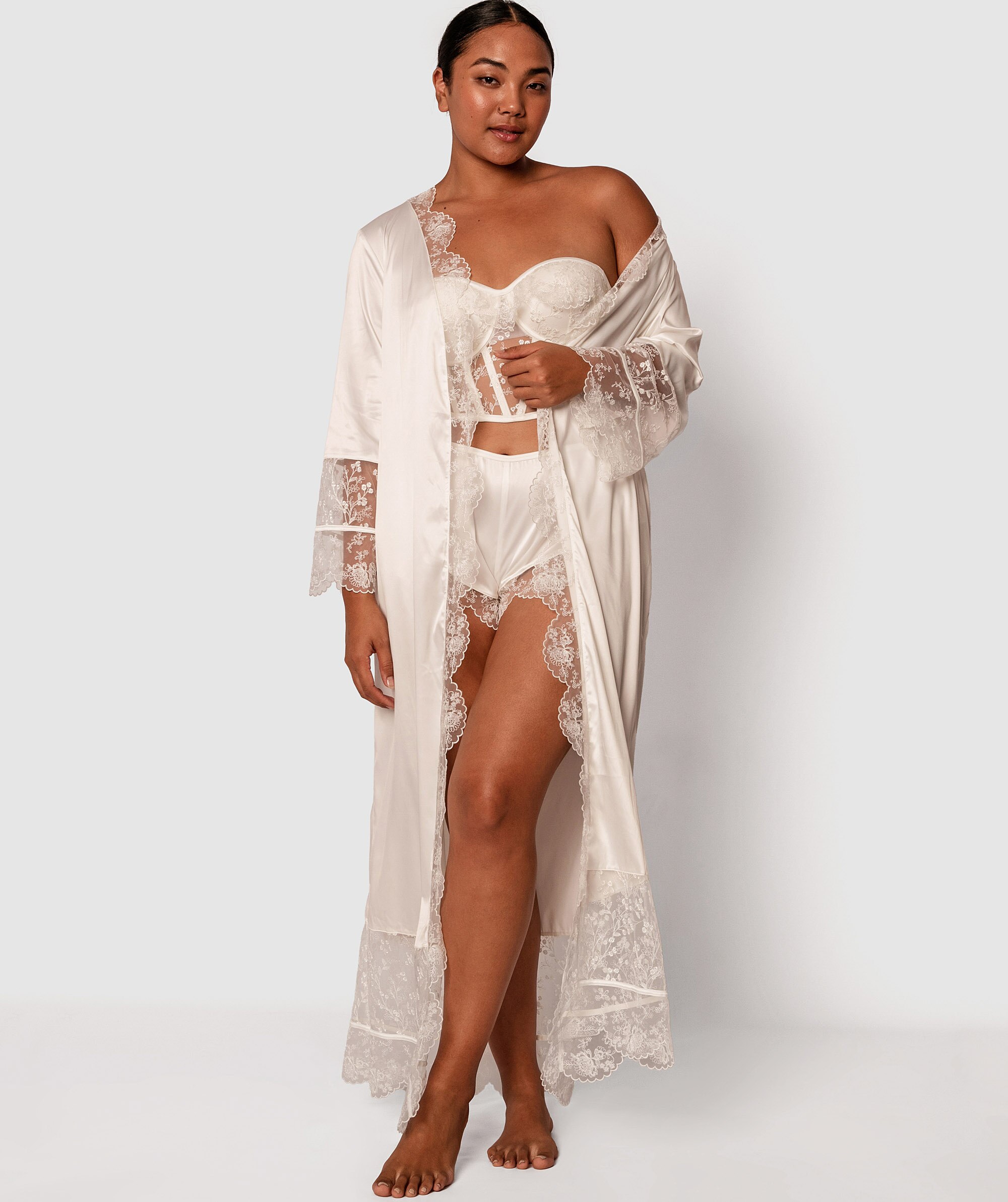 Enchanted Your Special Day Robe - Ivory