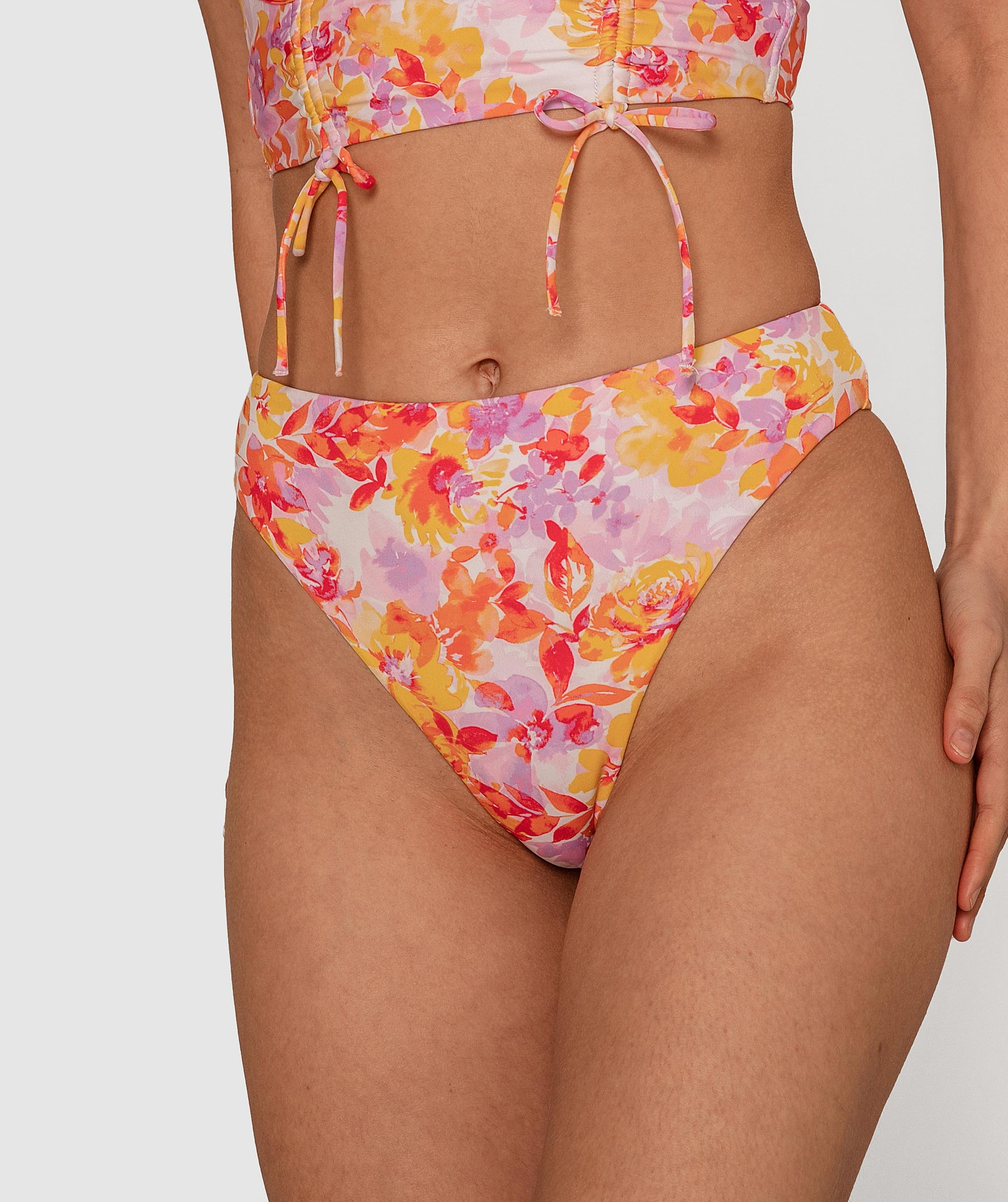 Planet Bliss Swim Vibrant Vacation High Pants - Floral Print