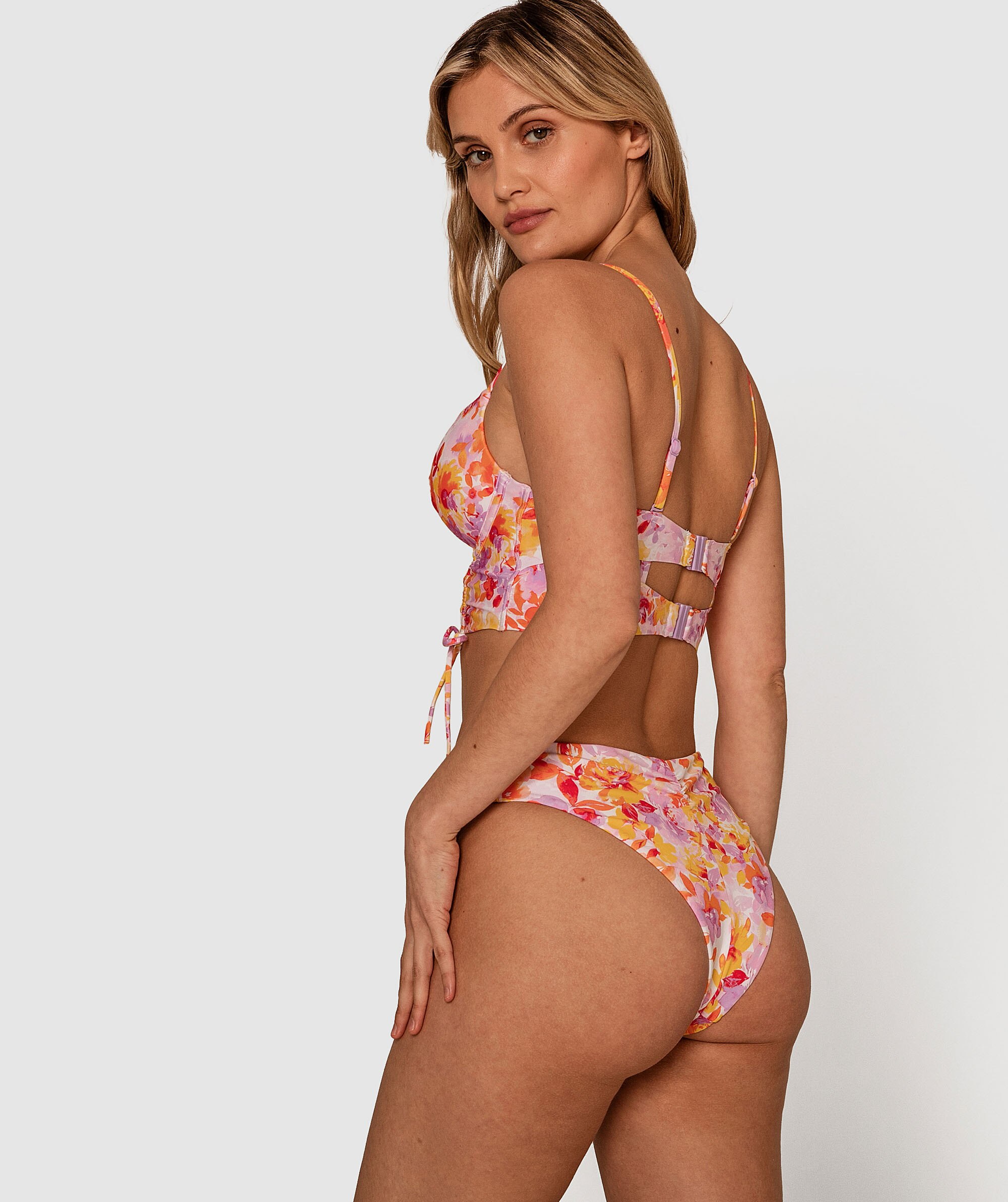 Planet Bliss Swim Vibrant Vacation High Pants - Floral Print