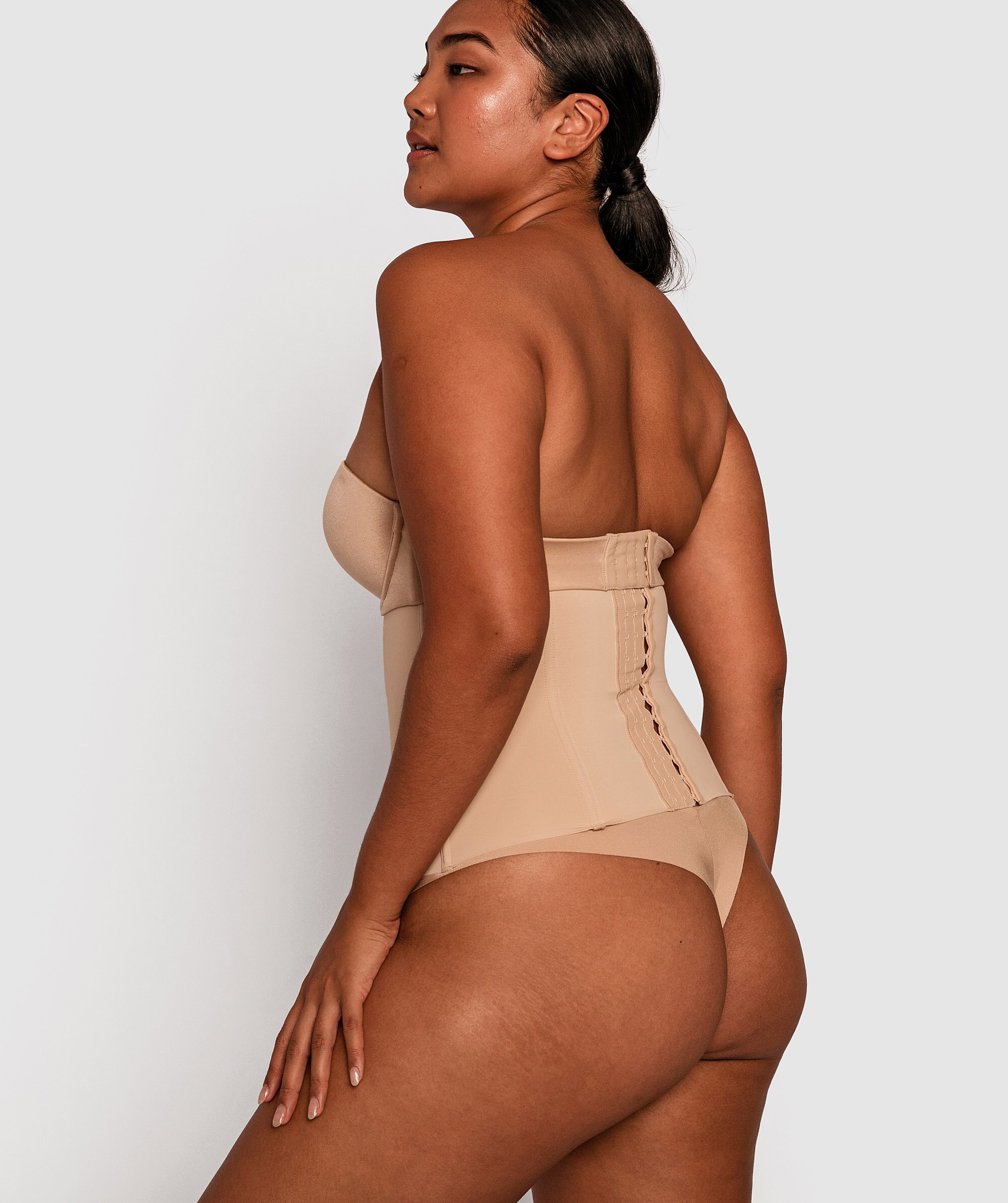 Inner Essence Waist Cincher - Nude 2