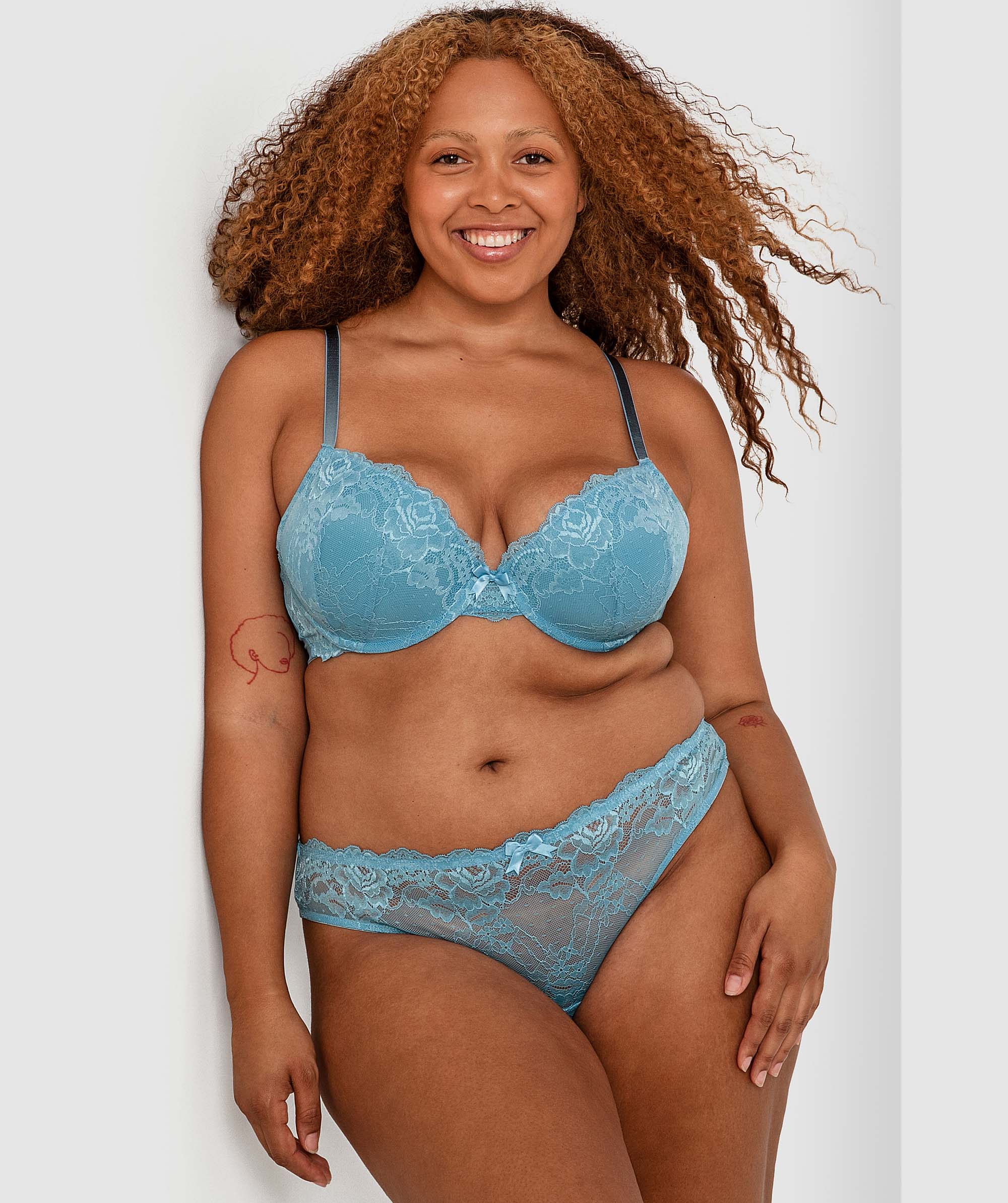 Bras N Things Lauren Contour Bra Light Blue 01354103