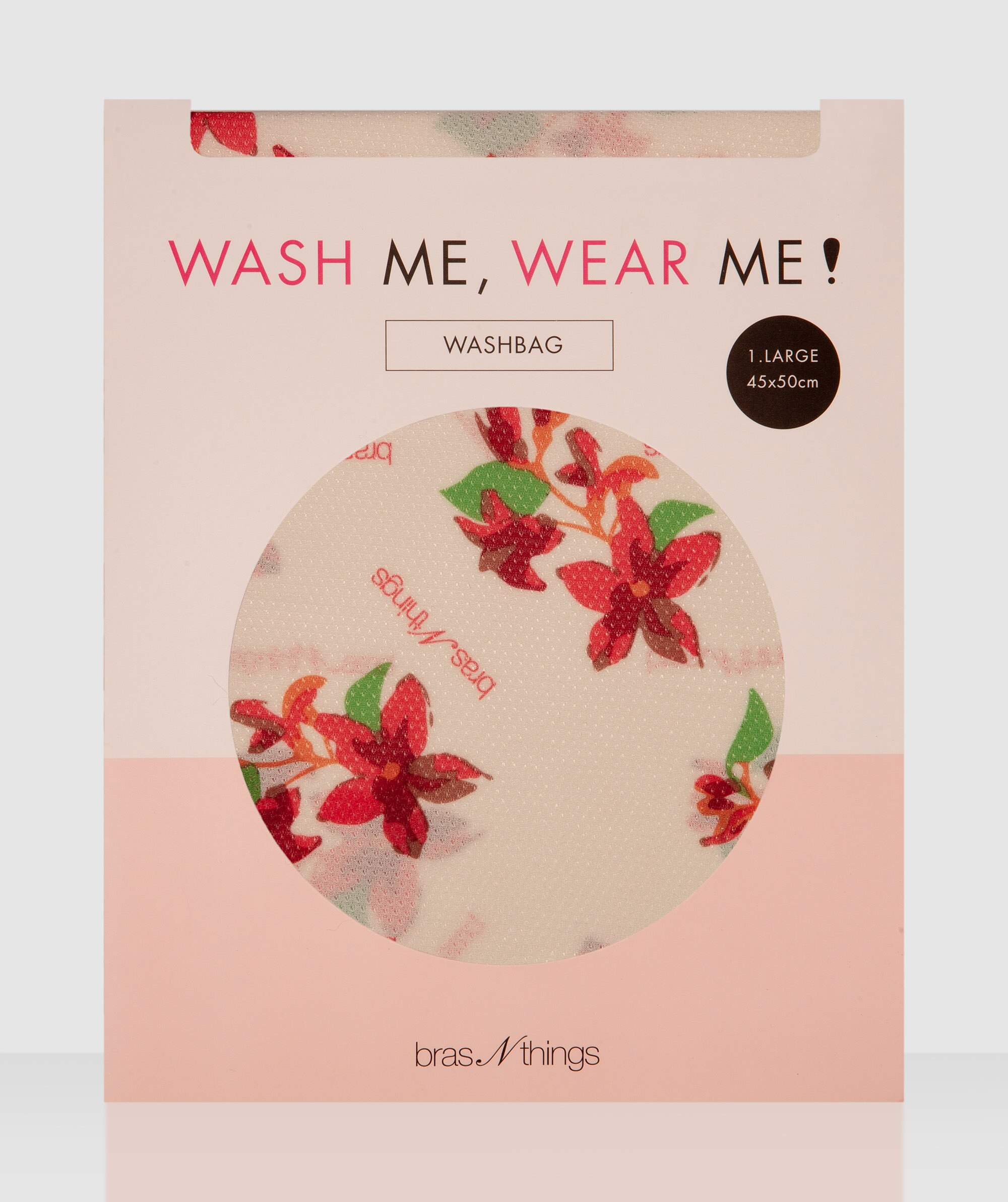 Bras N Things Canna Lily Large Washbag Floral Print 01356601