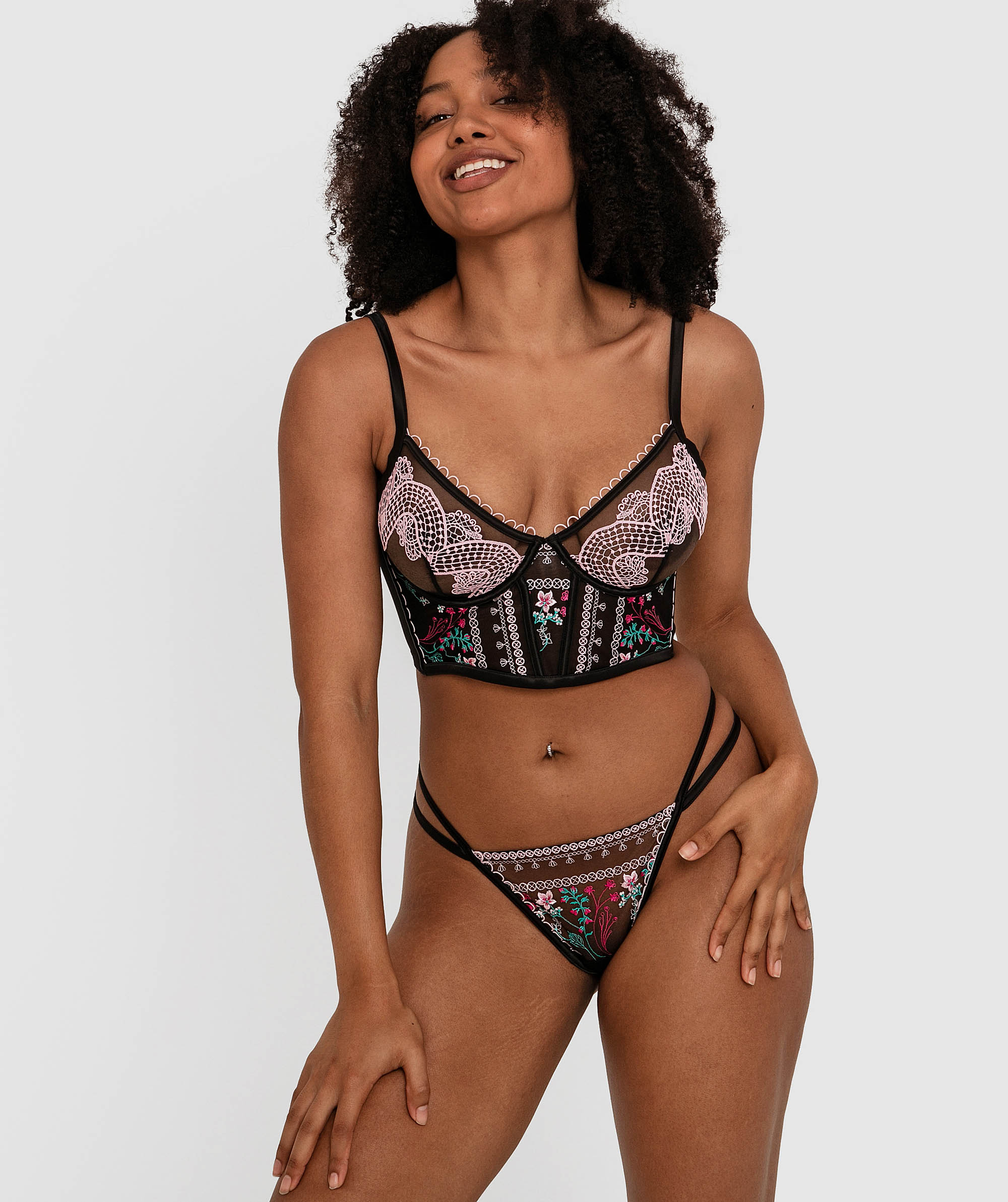 Enchanted Like Sugar V String - Black