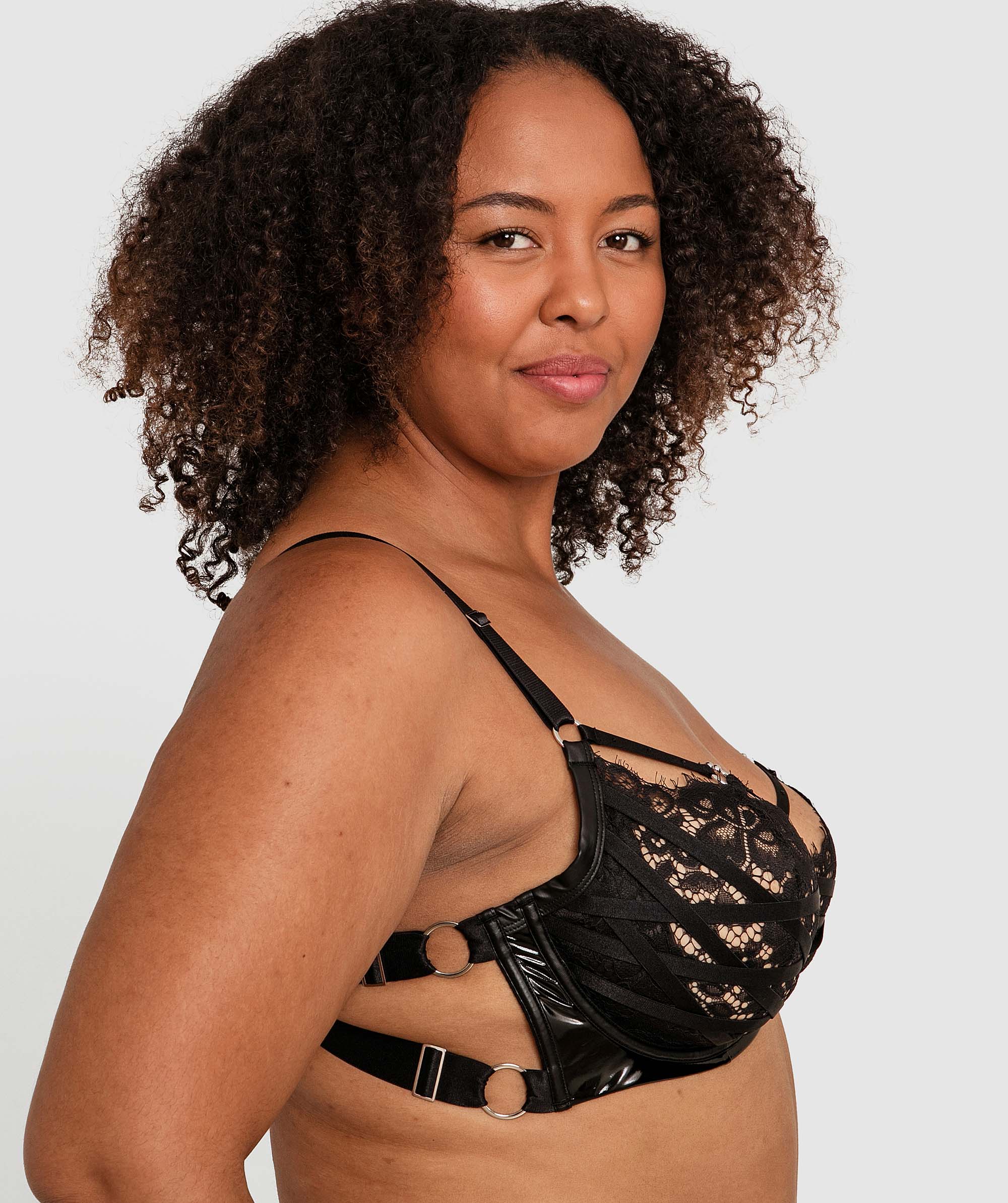 Night Games Voguish Underwire Bra- Black