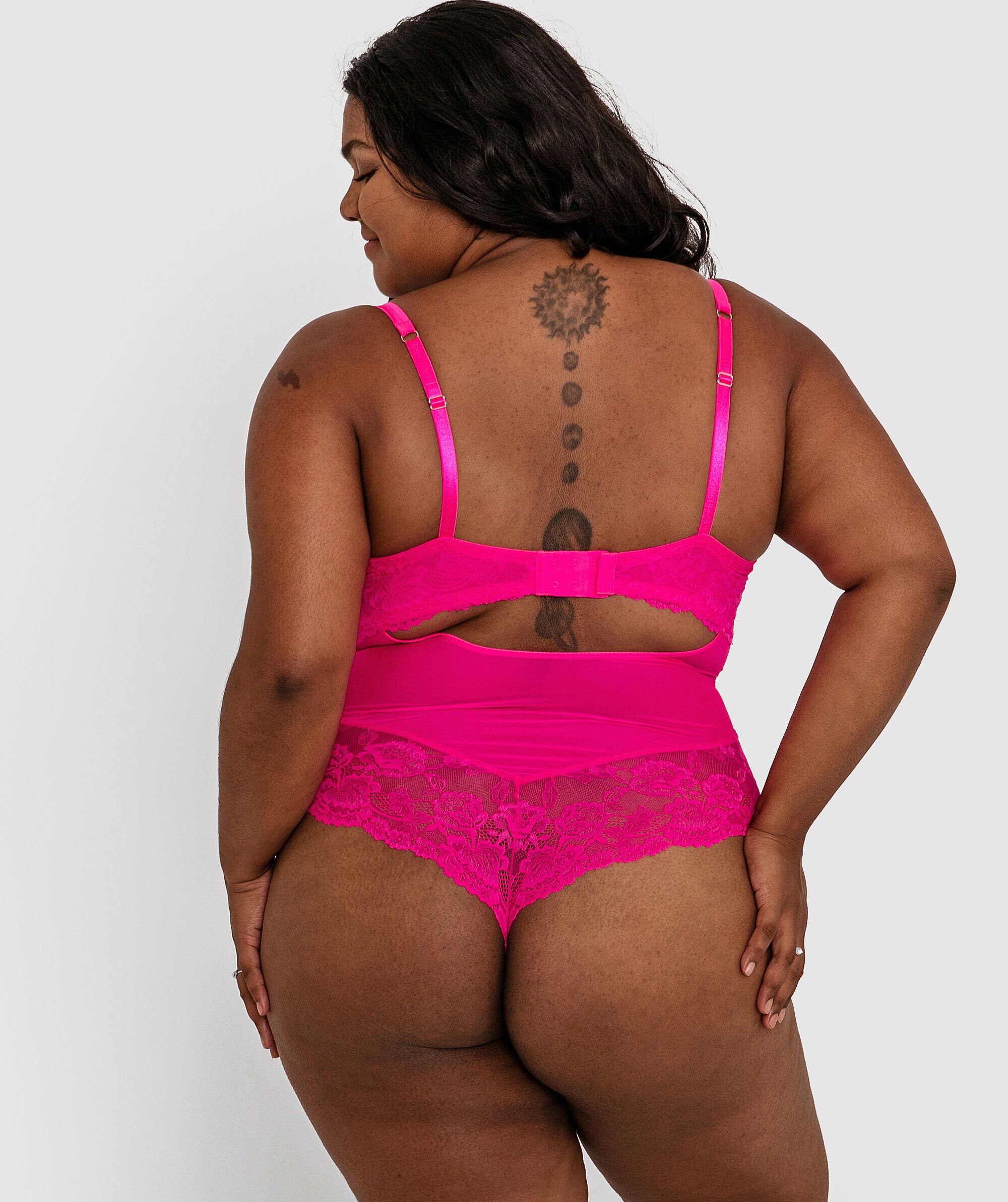 Bethany Sleeveless Bodysuit - Pink