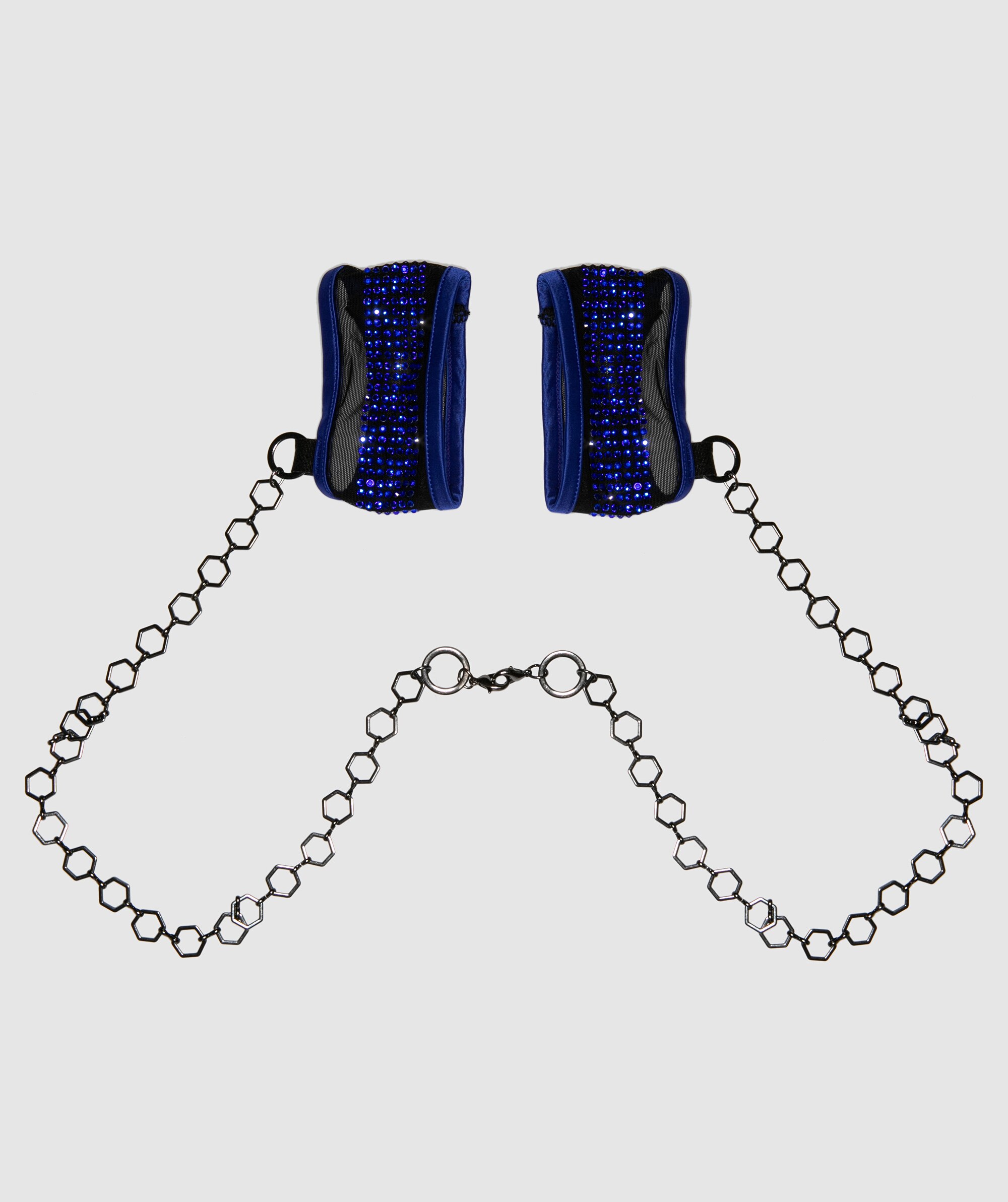 Night Games Blue Lagoon Handcuffs - Navy