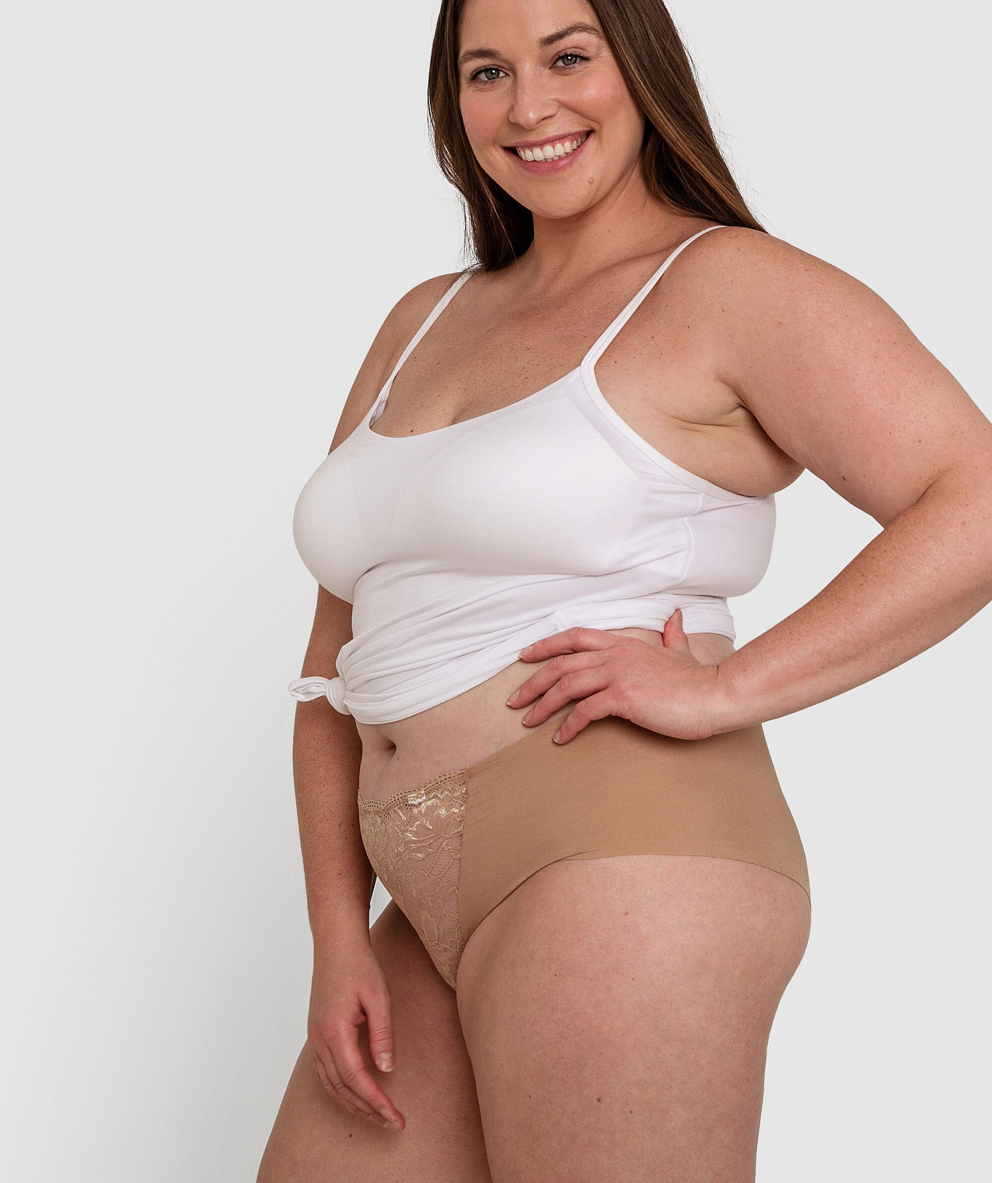 Smooth Comfort Lace 2.0 Shortie - Nude 3