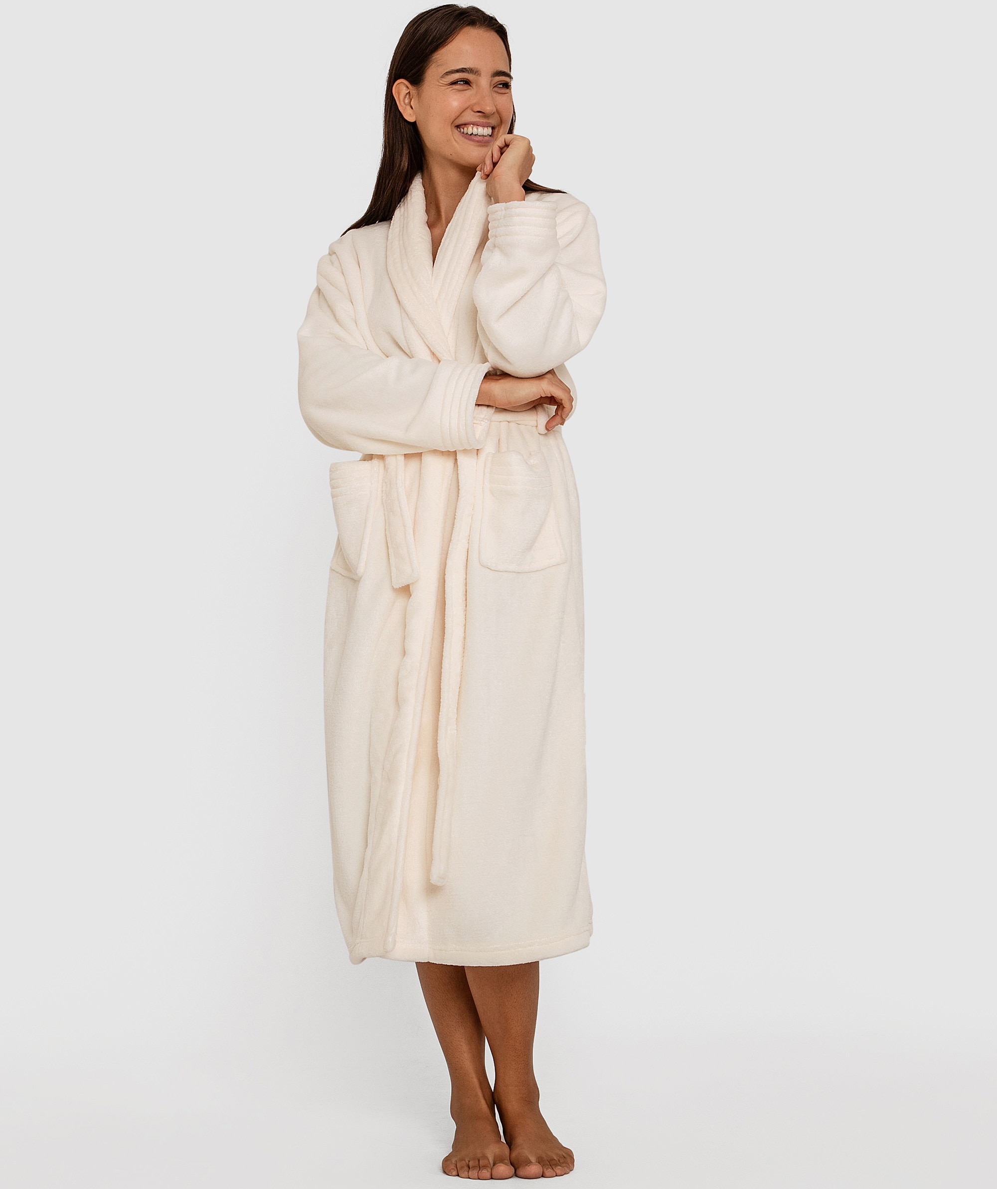 Billie Long Gown - Eggshell