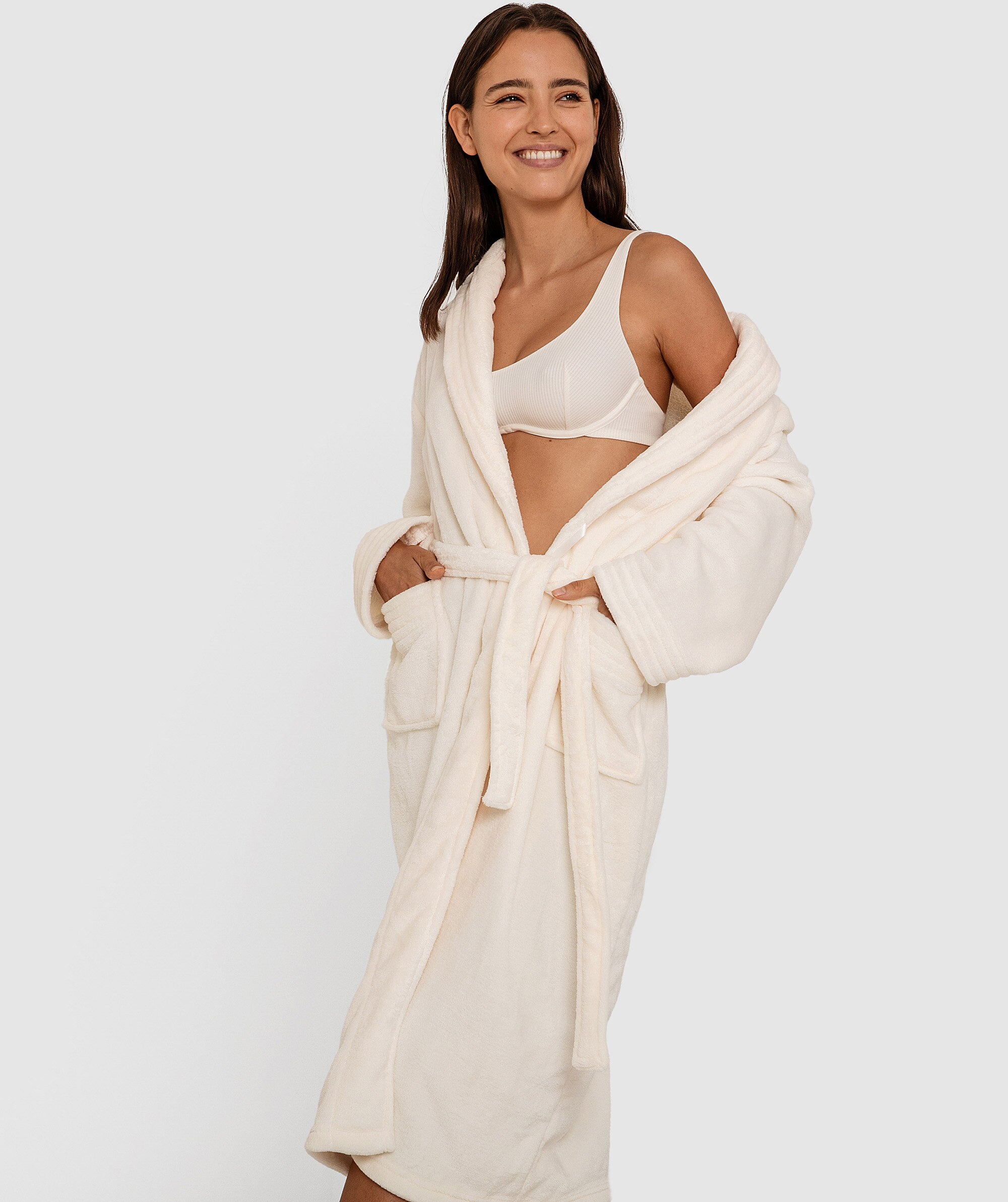 Billie Long Gown - Eggshell