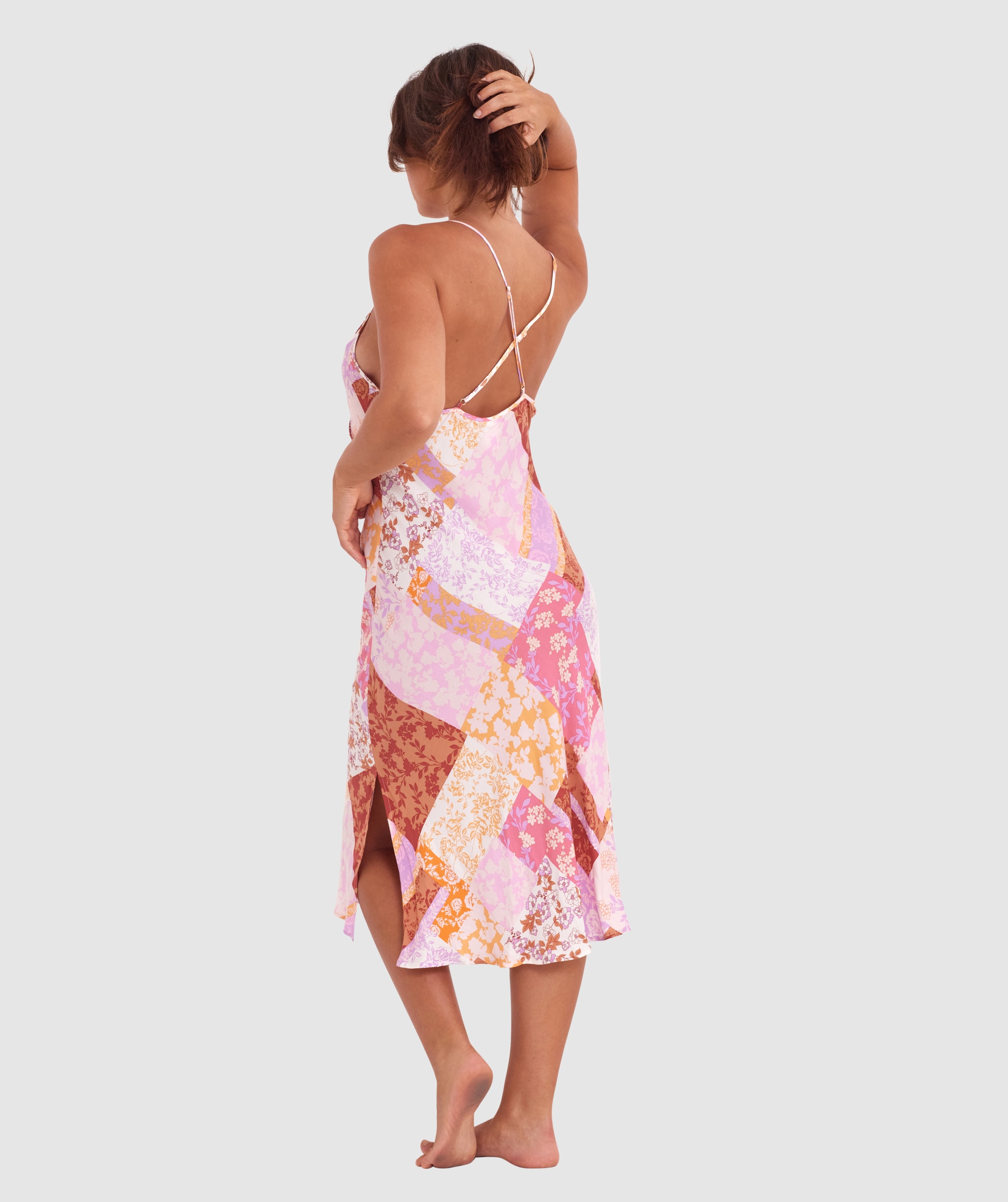 Cassidy Long Slip - Print