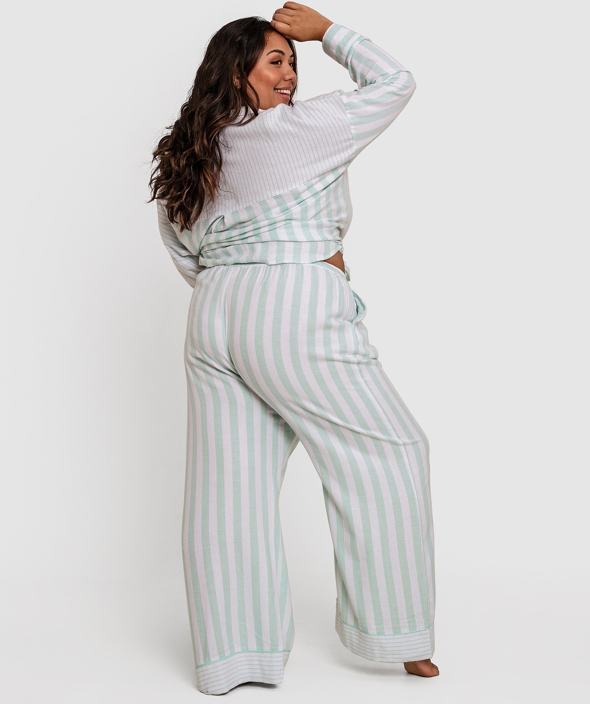 Maple Long Pant - Stripe Print