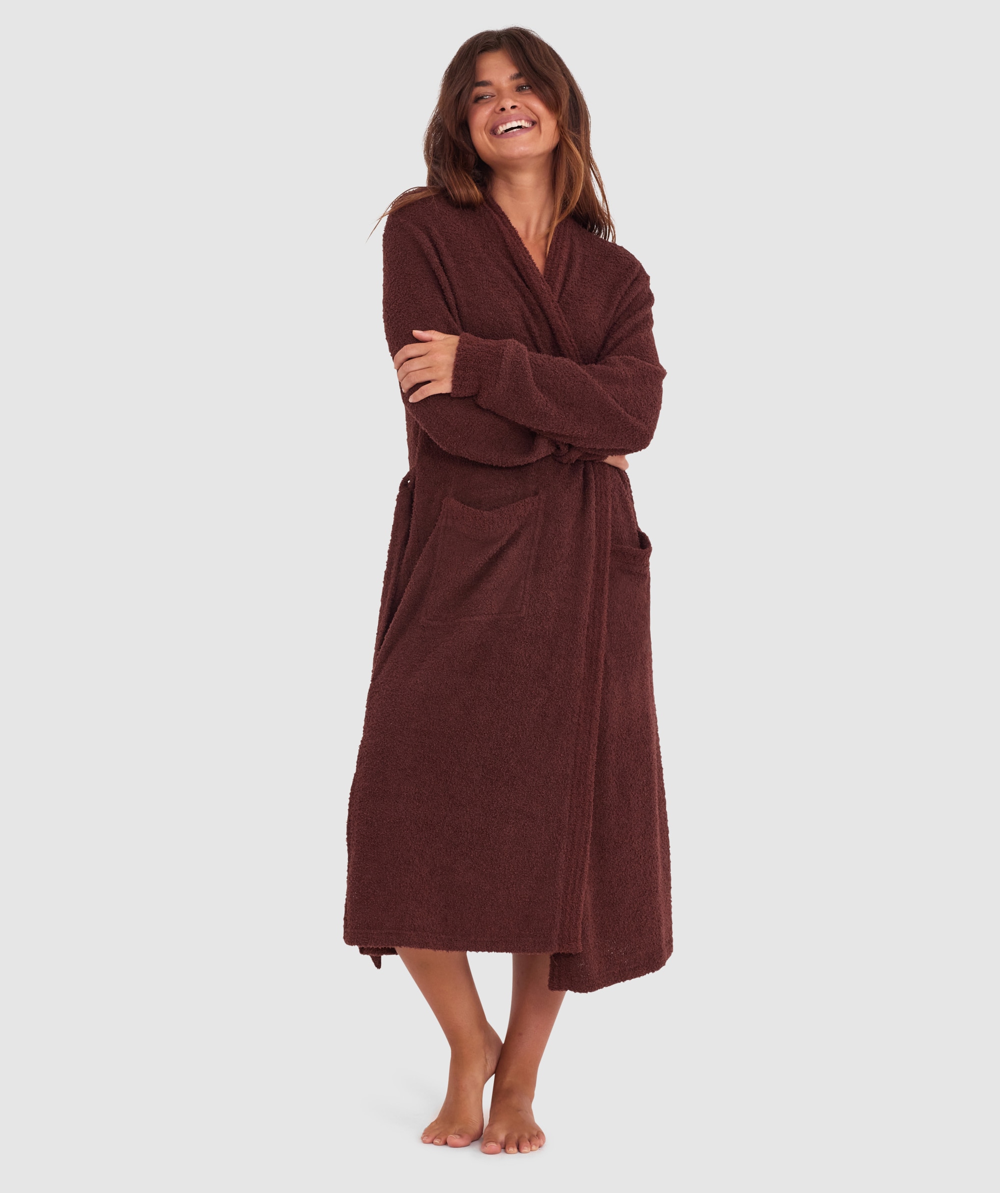Marshmallow Long Wrap - Nude 6
