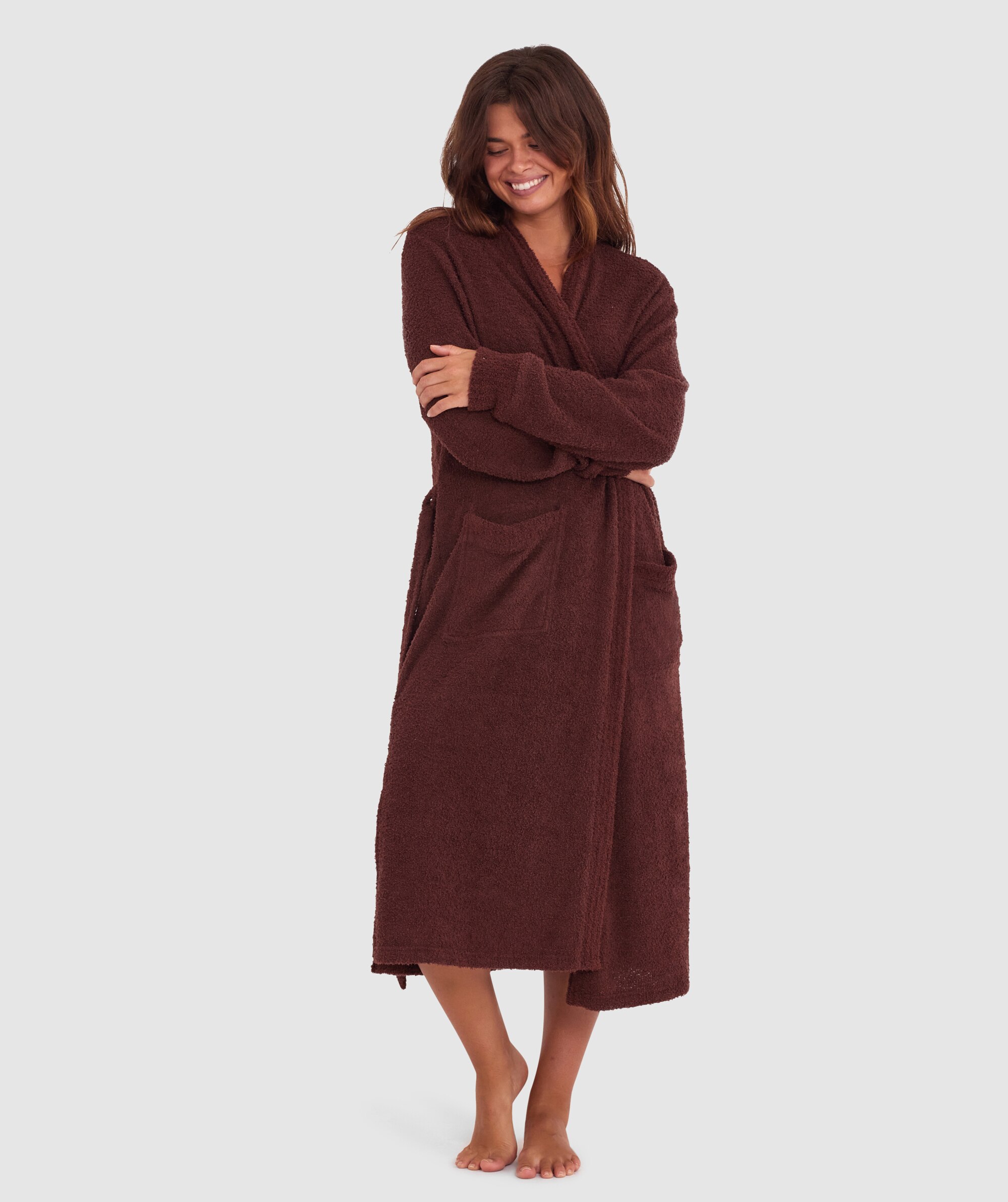 Marshmallow Long Wrap - Nude 6