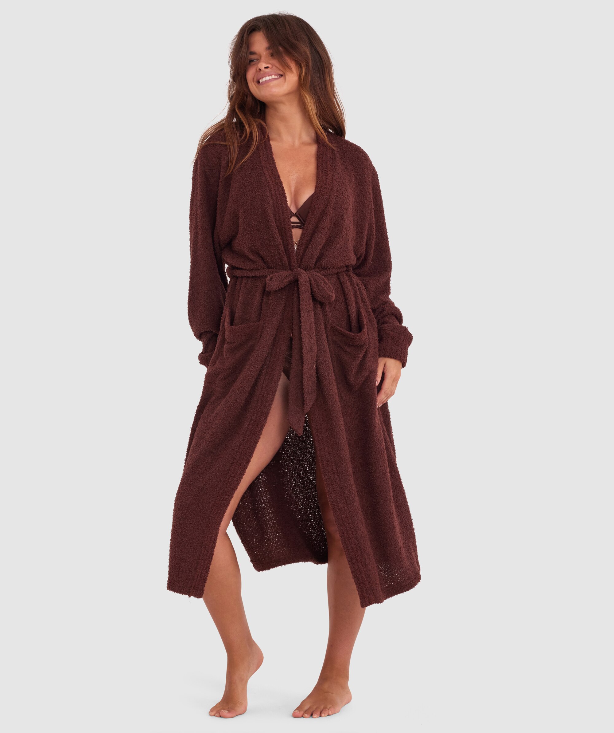Marshmallow Long Wrap - Nude 6