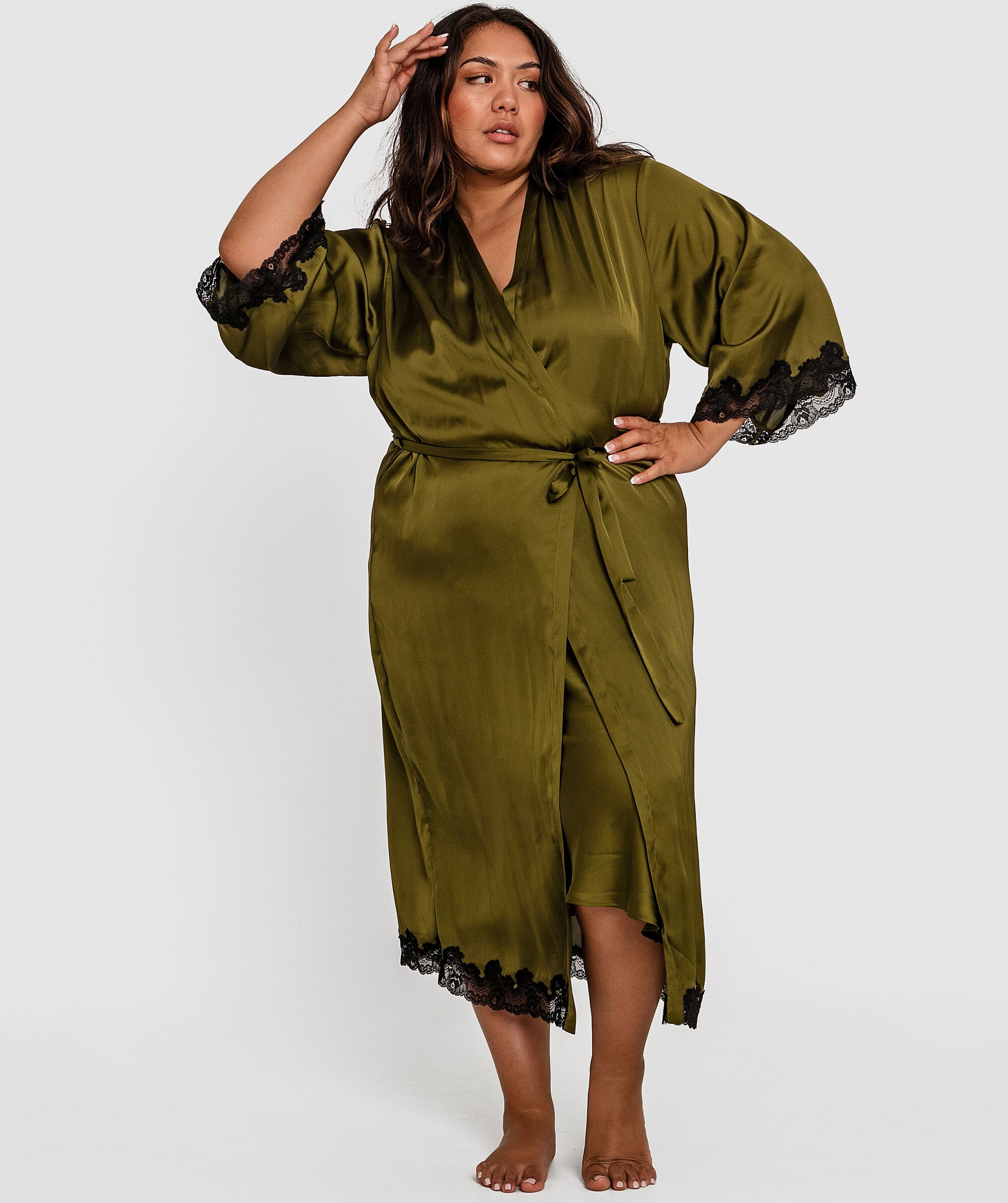 Sammy Long Wrap - Khaki