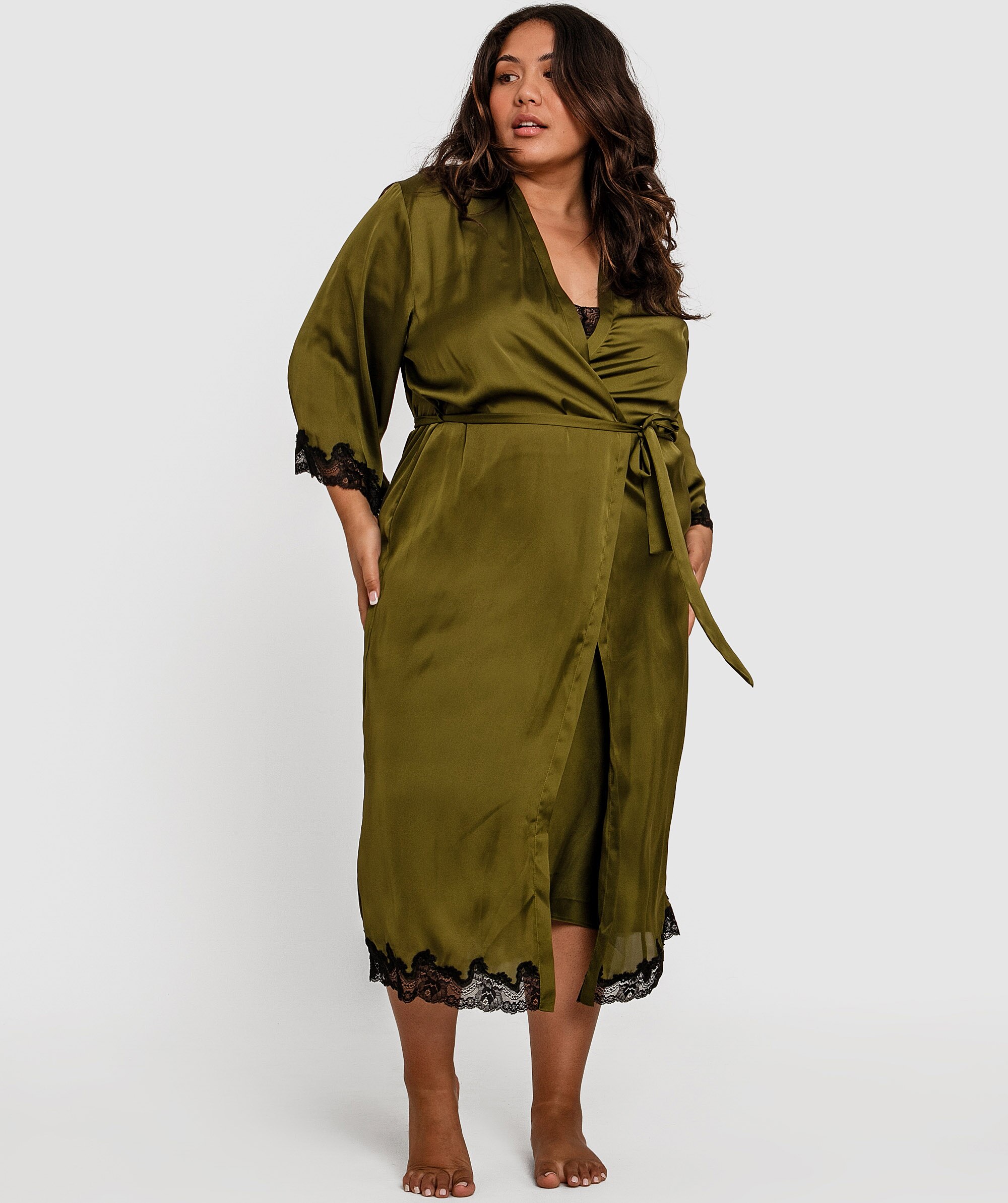 Sammy Long Wrap - Khaki