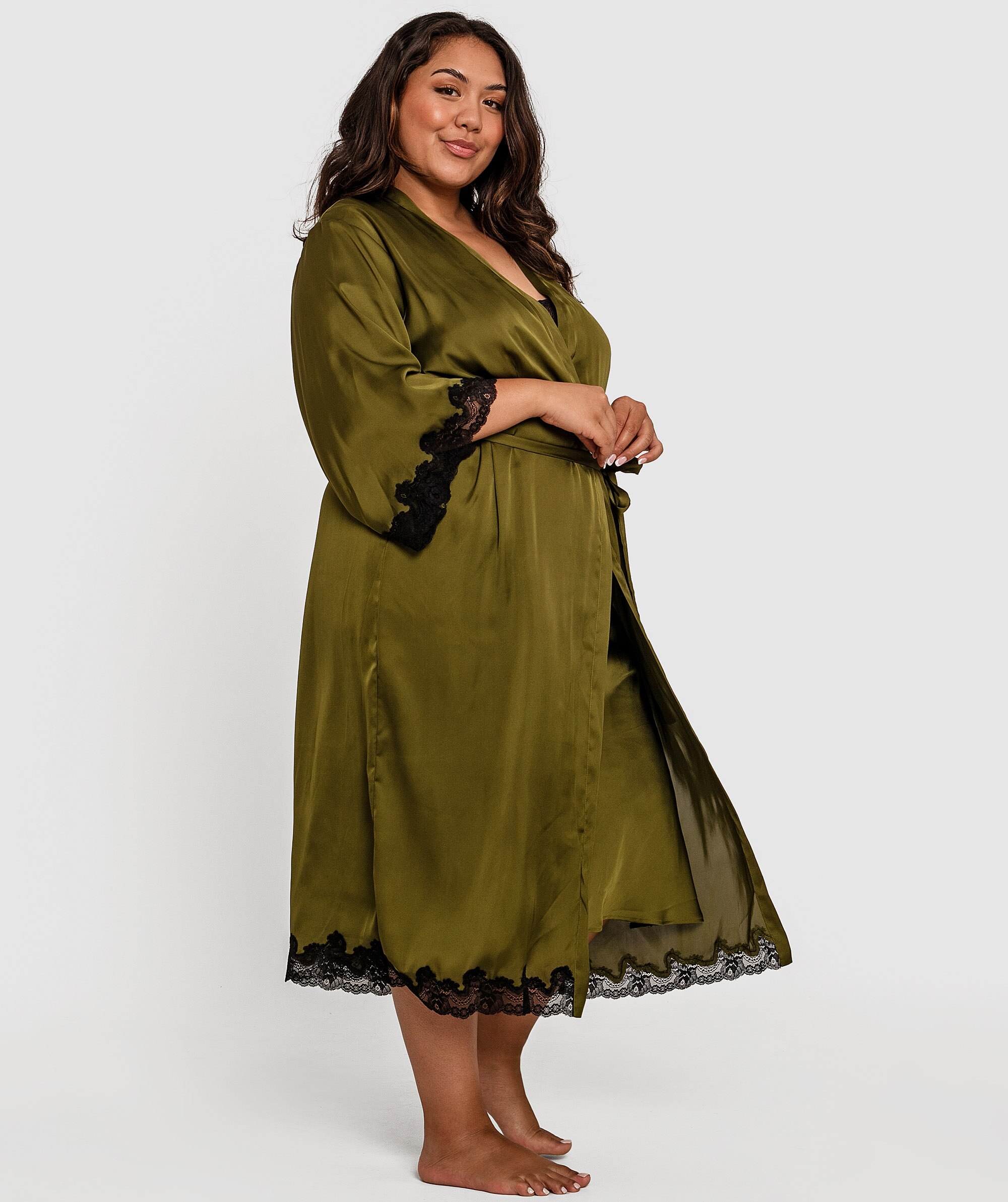 Sammy Long Wrap - Khaki