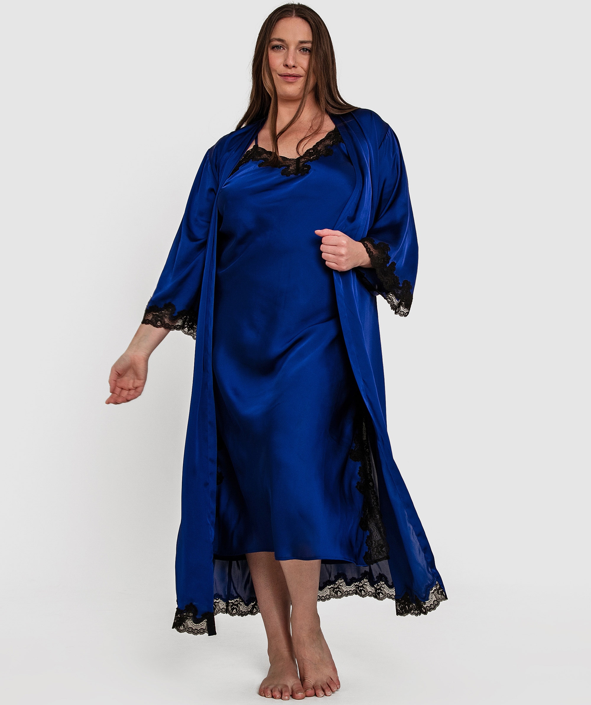 Sammy Long Wrap - Navy