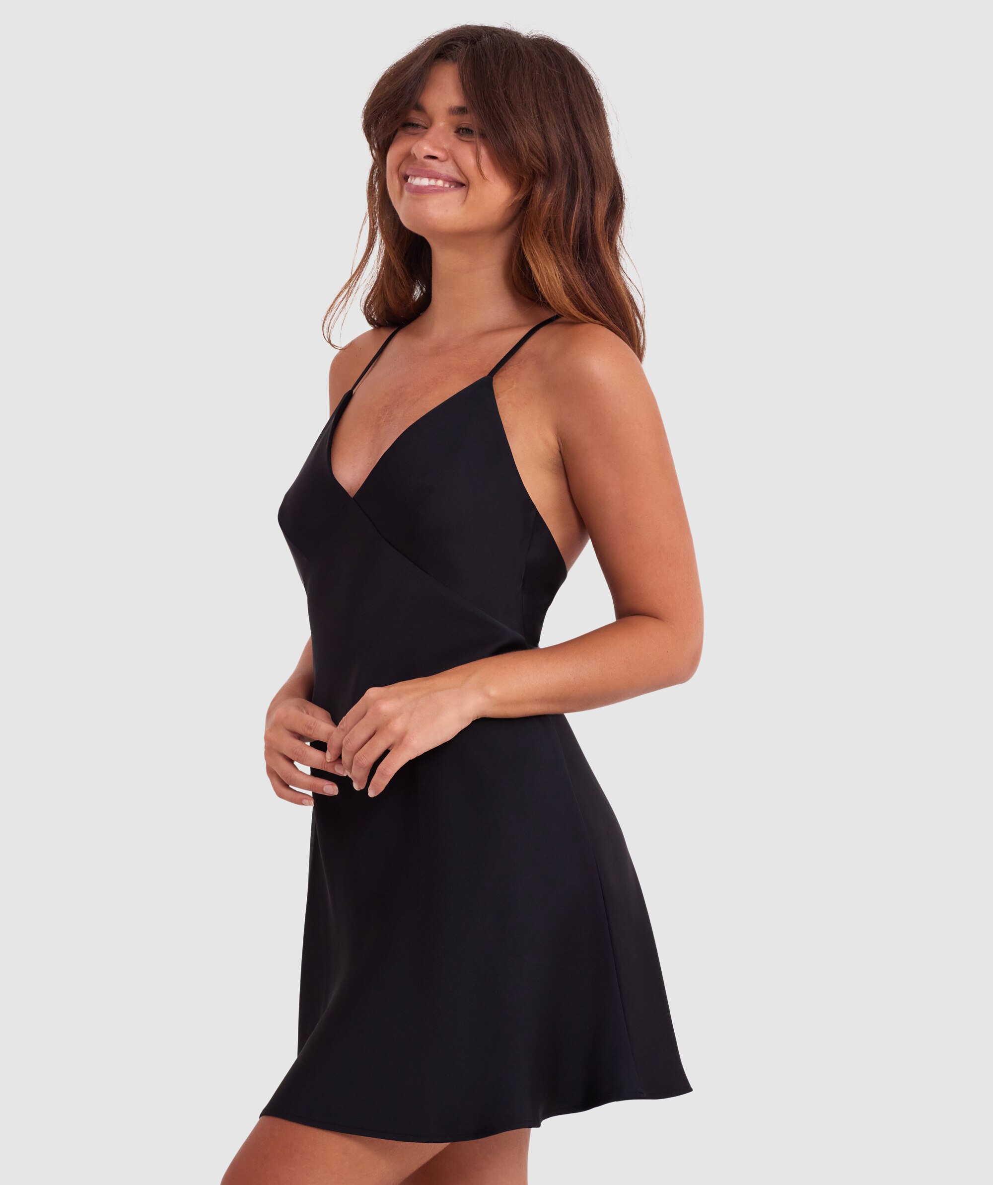Tina Slip - Black