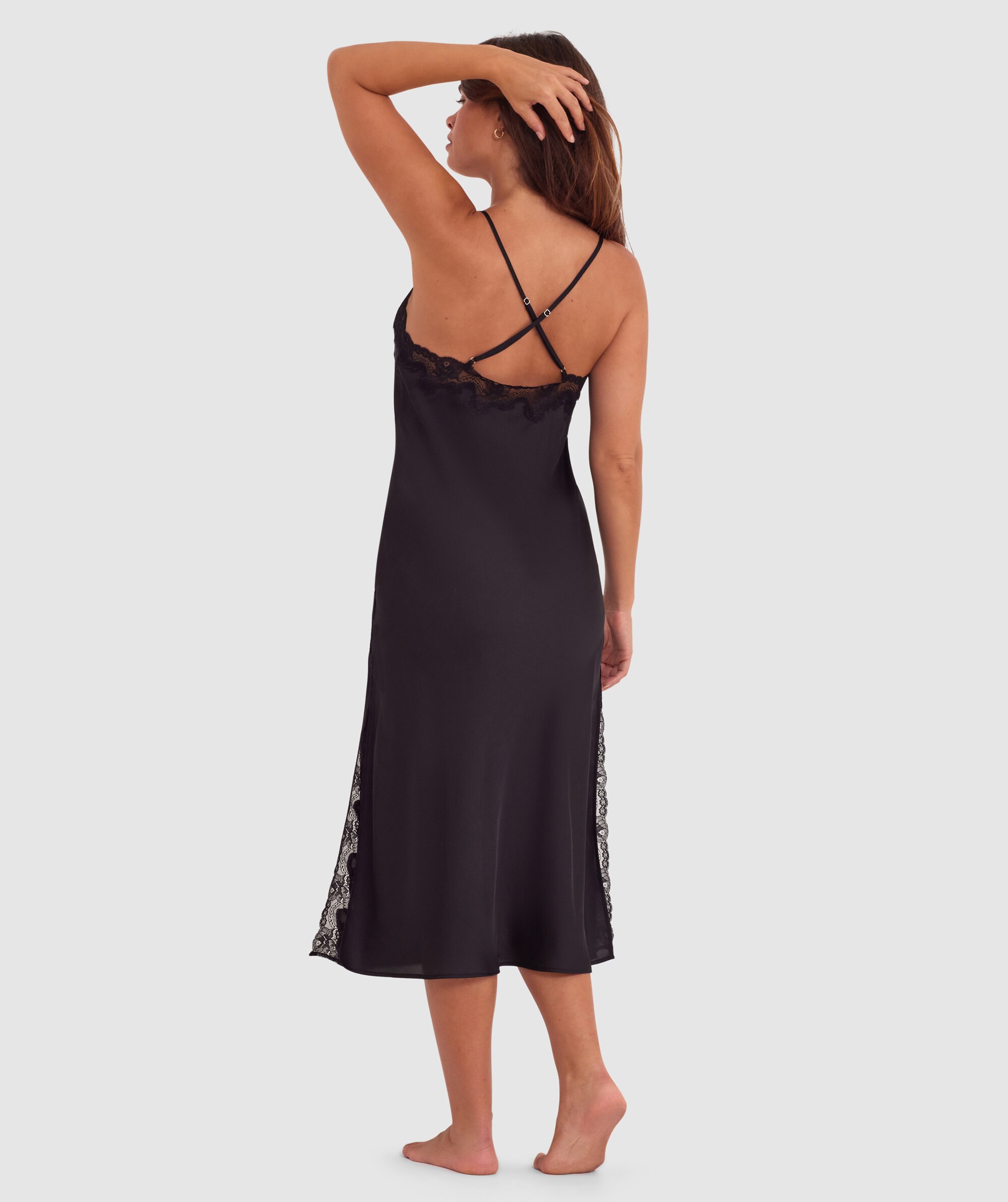 Sammy Long Slip - Black