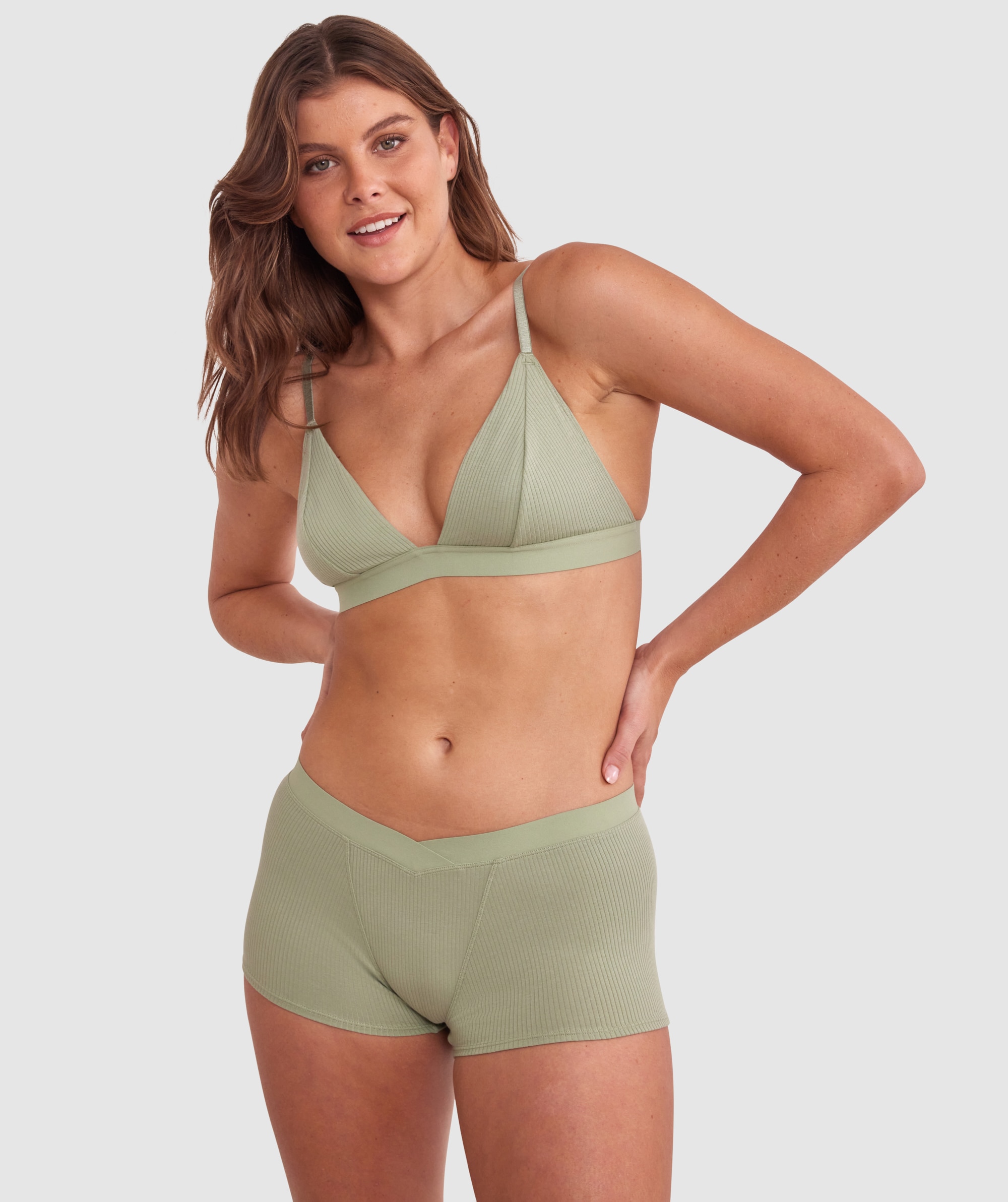 Bras N Things Chill Bra Khaki 01442602